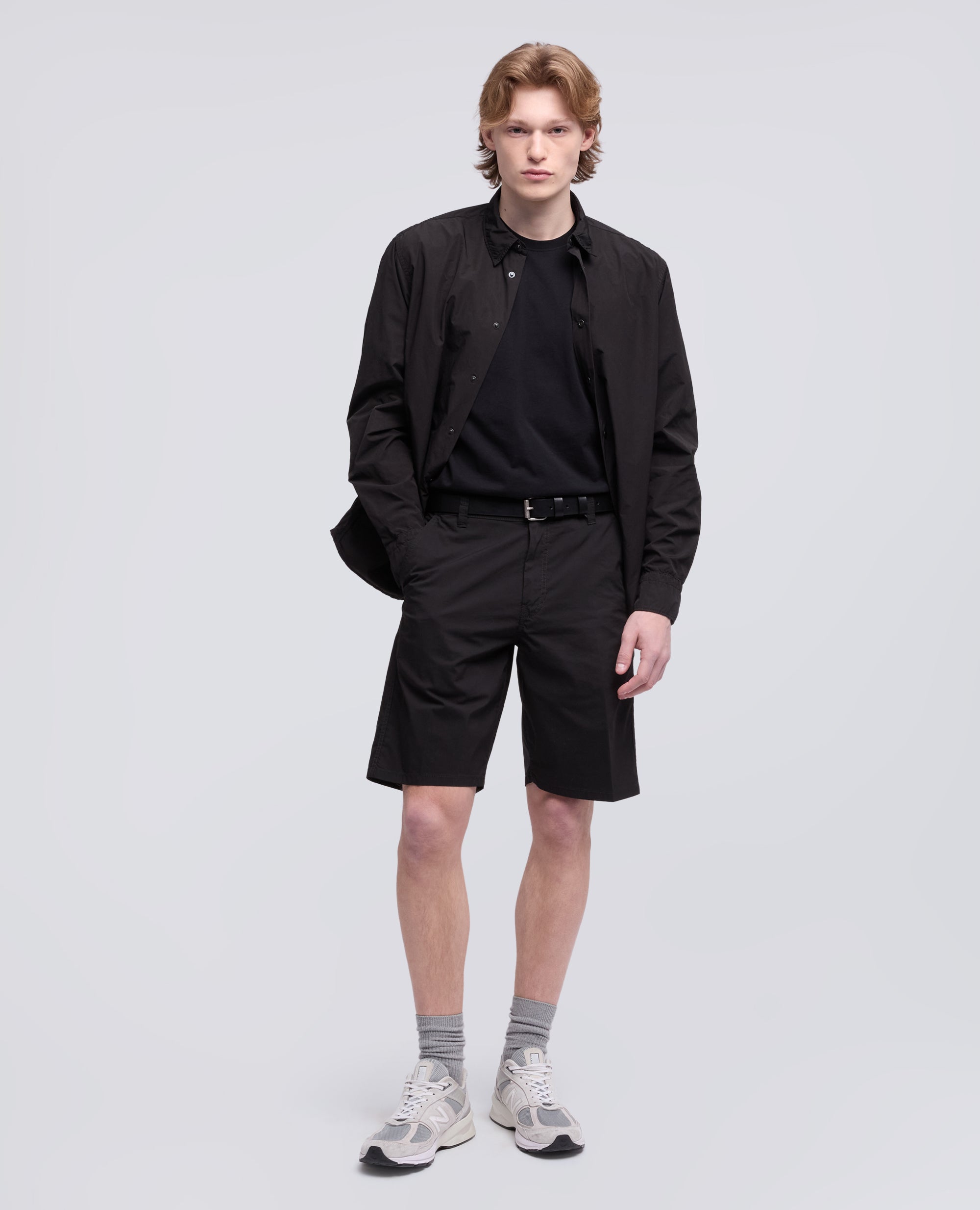 CAMISETA DE ALGODON JERSEY - NERO - ASPESI