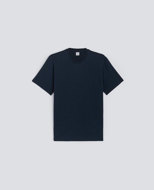 T-SHIRT IN JERSEY DI COTONE - BLU - ASPESI