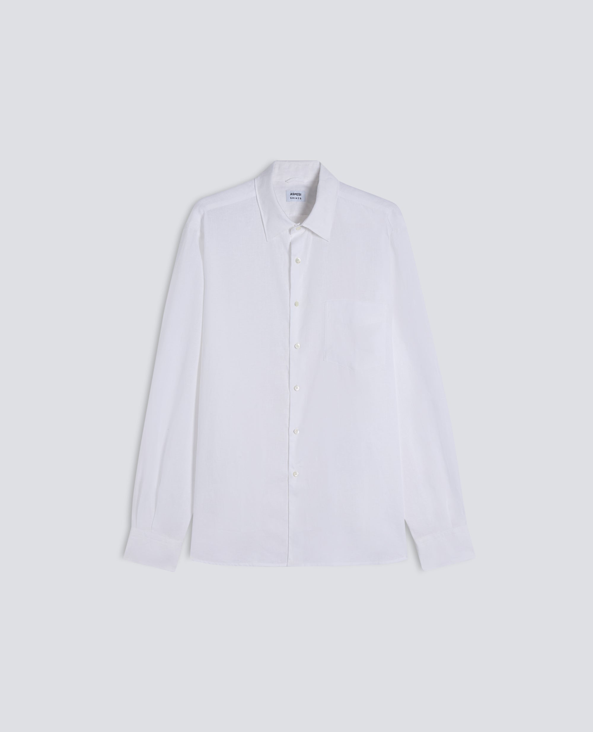 CAMICIA IN CHAMBRAY GIAPPONESE - BIANCO - ASPESI