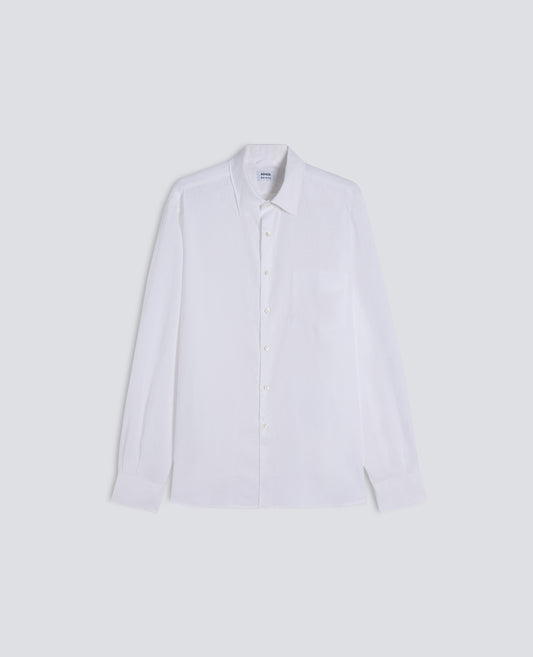 CAMICIA IN CHAMBRAY GIAPPONESE - BIANCO - ASPESI