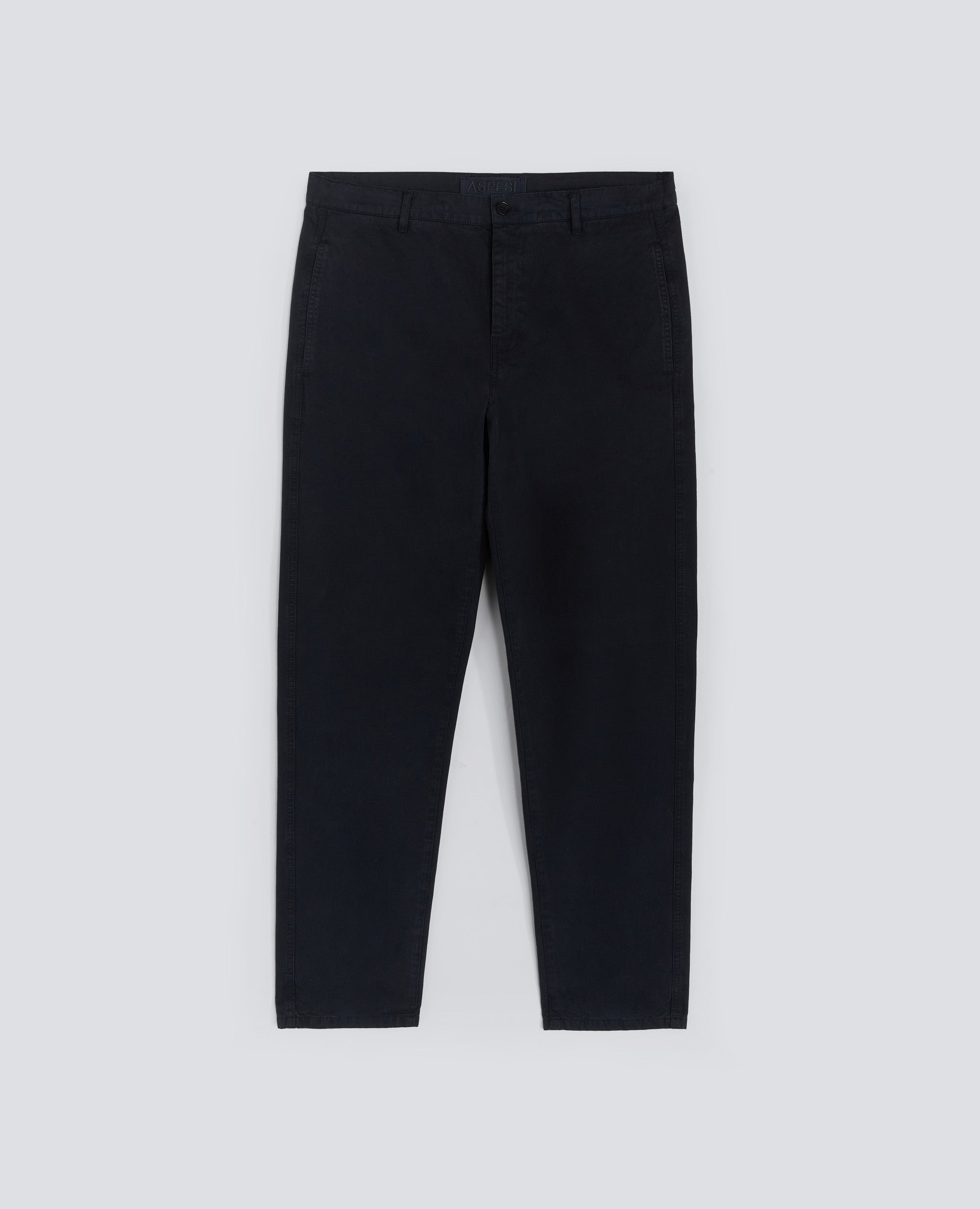 PANTALONES CHINO GABARDINE - BLU - ASPESI