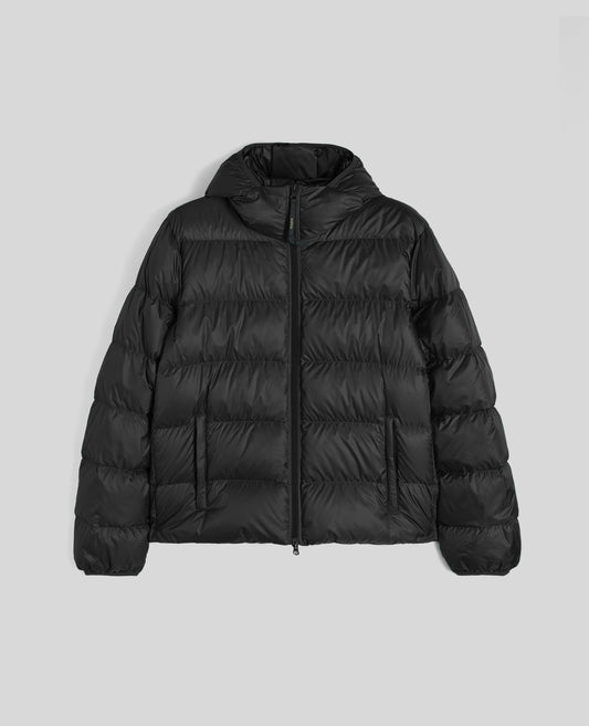 CHAQUETA DE PLUMAS BUDD EN RIPSTOP - NEGRO - ASPESI