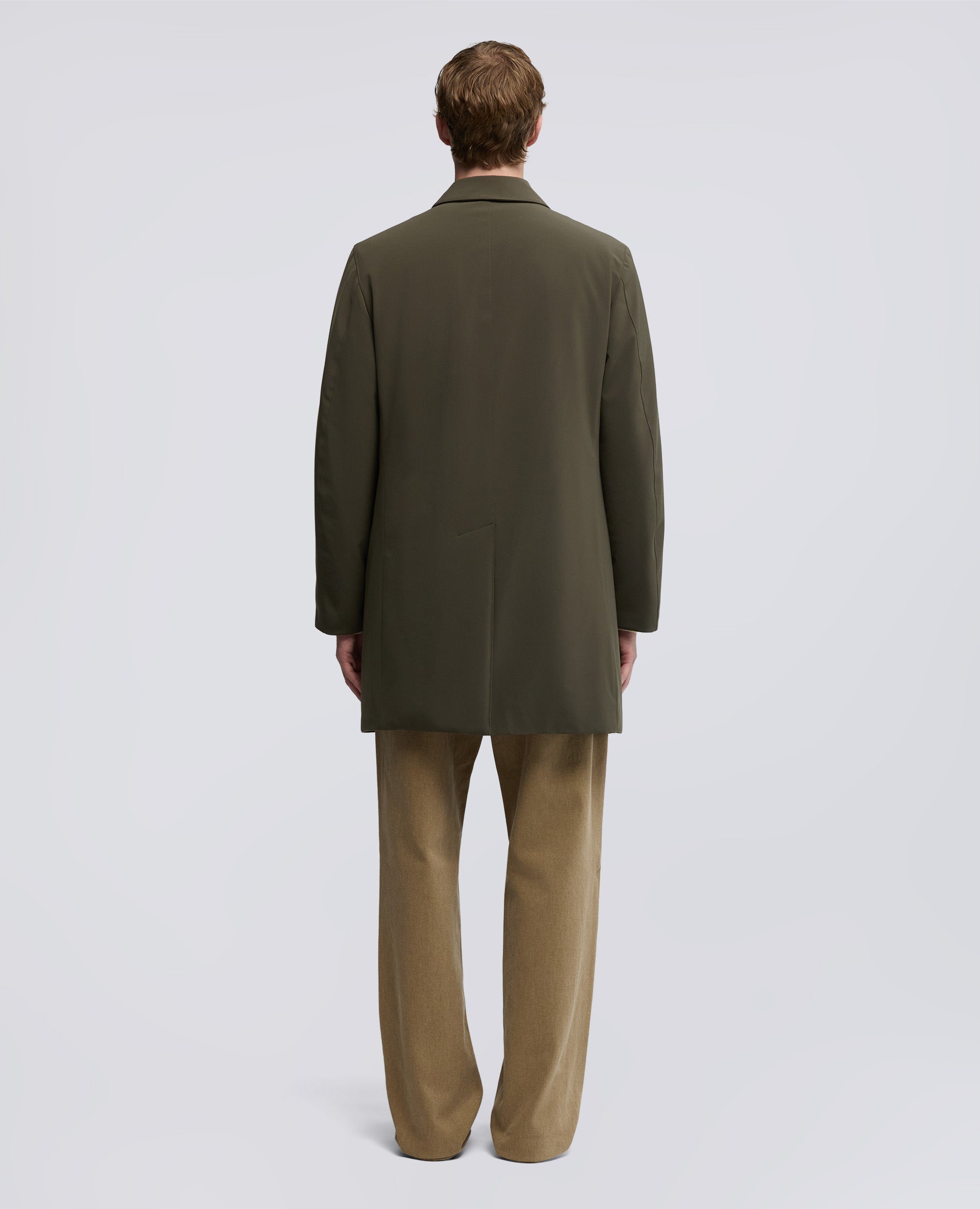 CAPPOTTO PERFETTO IN POLIESTERE - VERDE - ASPESI