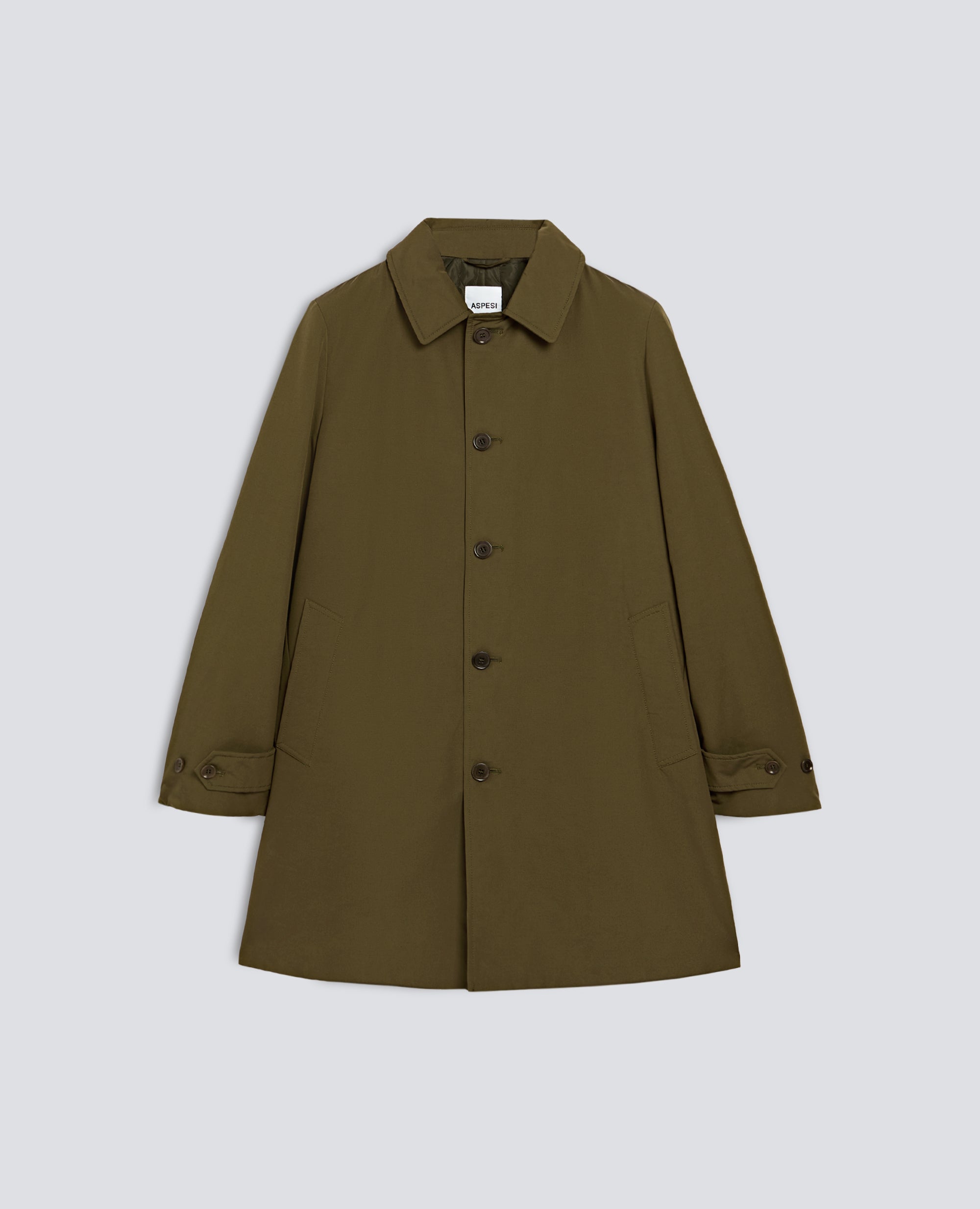 IMPERMEABILE VODKA LE IN COTONE NYLON - VERDE - ASPESI