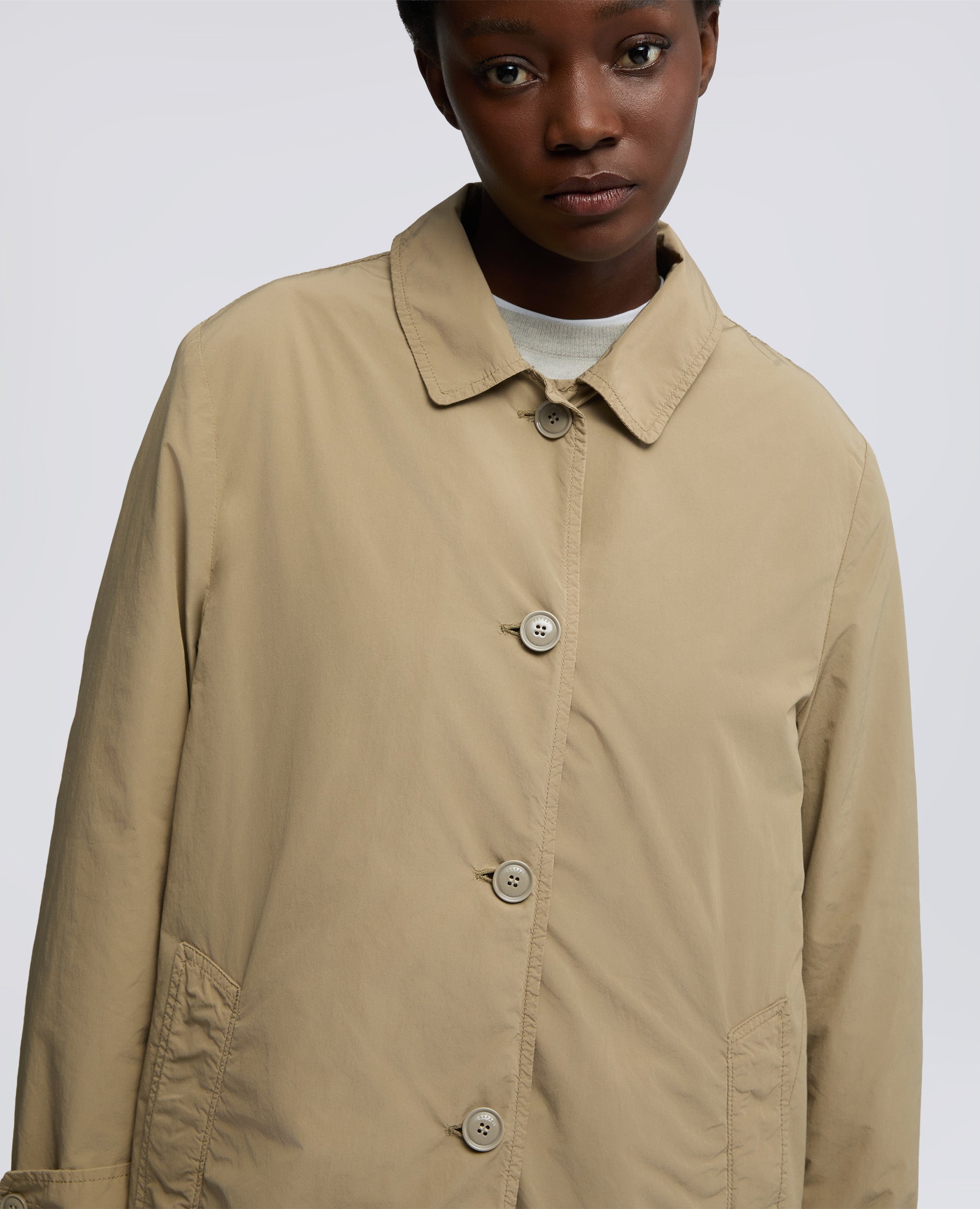 WASSERDICHT IN POLYESTER UND KOMPAKTEM NYLON - BEIGE - ASPESI