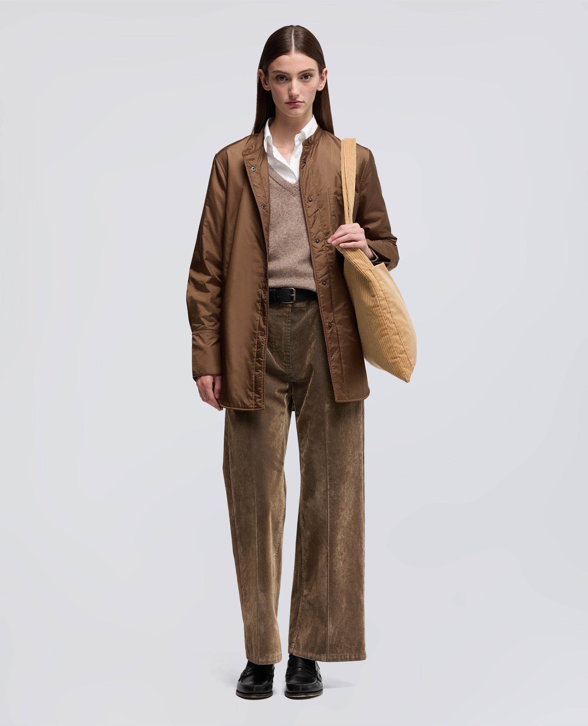 CHEMISE TALEGGIO - MARRONE - ASPESI