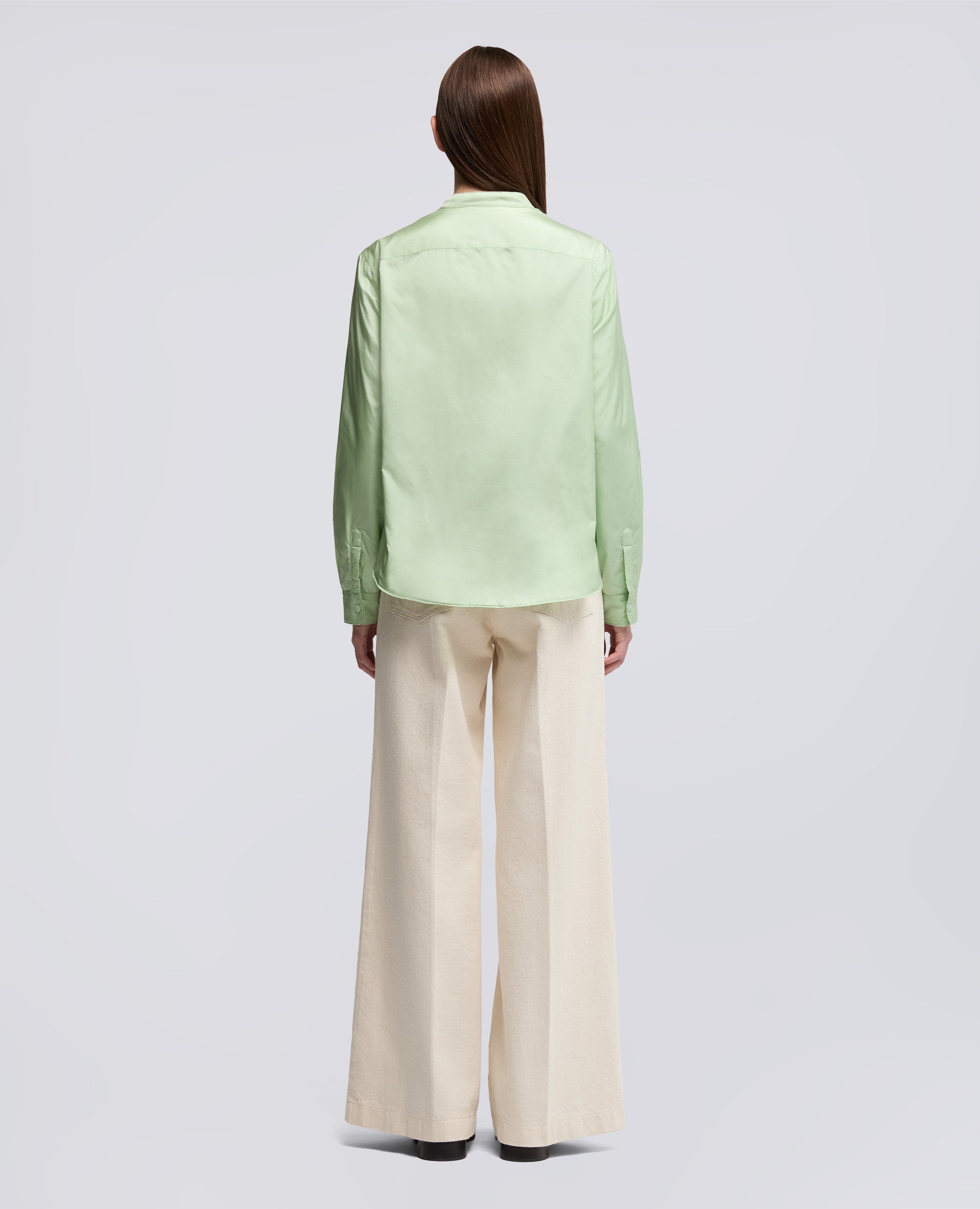 GIACCA CAMICIA IN TAFFETÀ TECNICO - VERDE - ASPESI