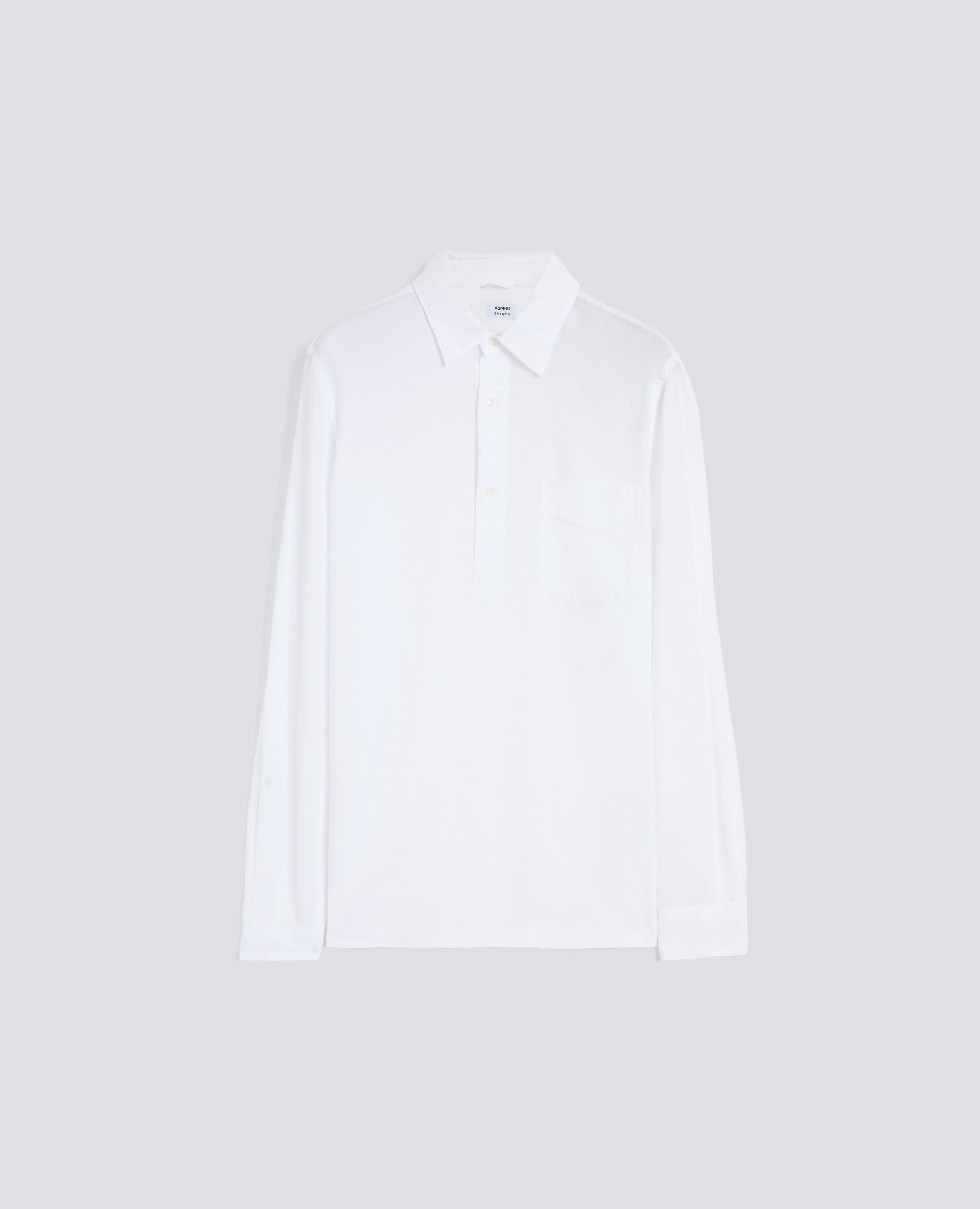 CAMISA DOBLE EN VOILE DE ALGODON - BIANCO - ASPESI