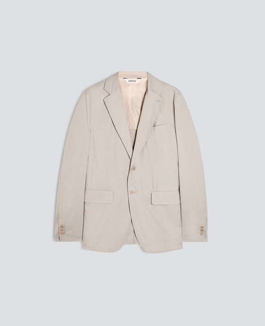 CHAQUETA COMFORT DE ALGODON-NYLON POPELINA - BEIGE - ASPESI
