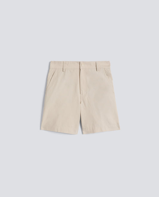 BERMUDA IN CANVAS DI COTONE TINTO PEZZA - BEIGE - ASPESI