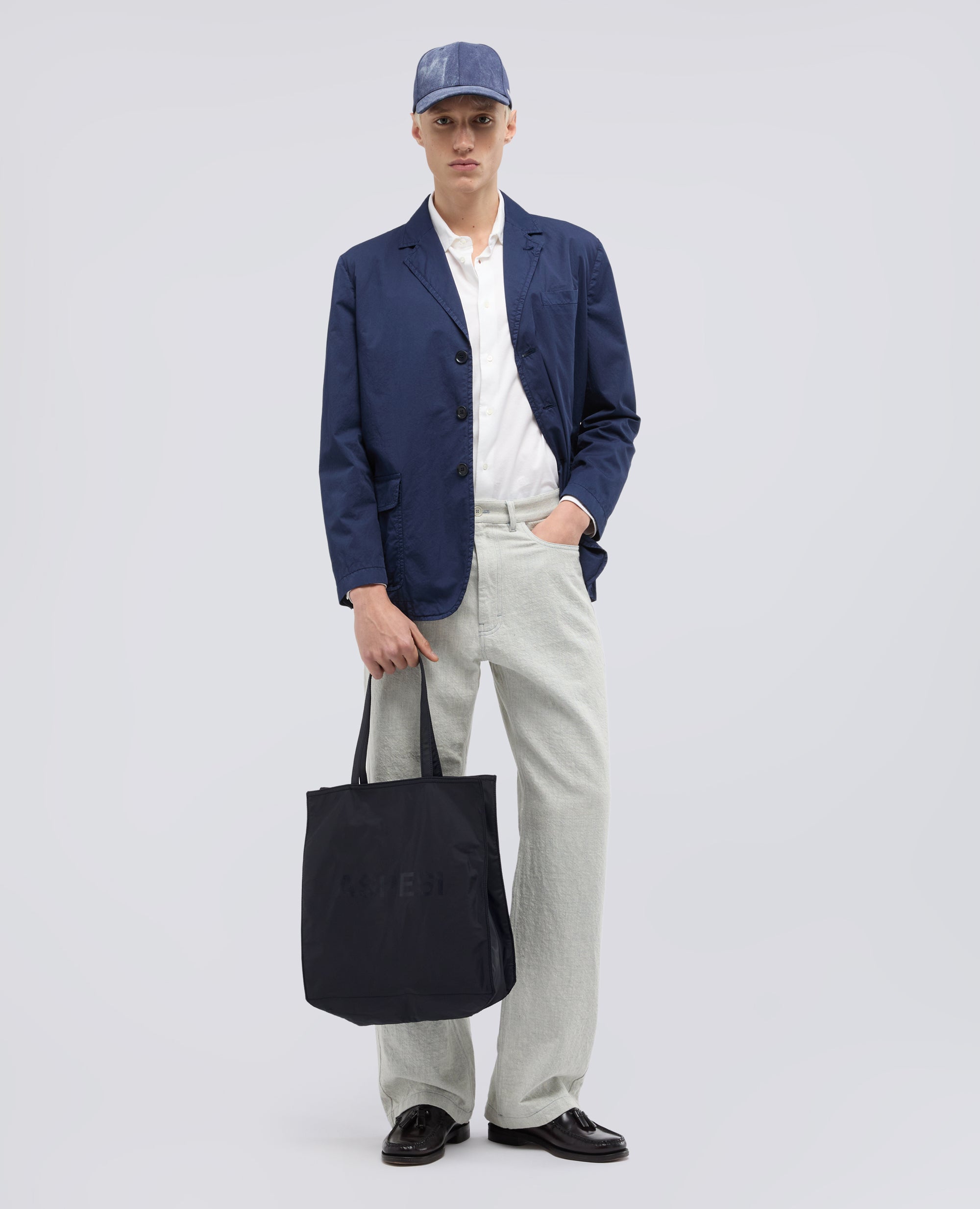 BORSA SHOPPING IN NYLON - NERO - ASPESI