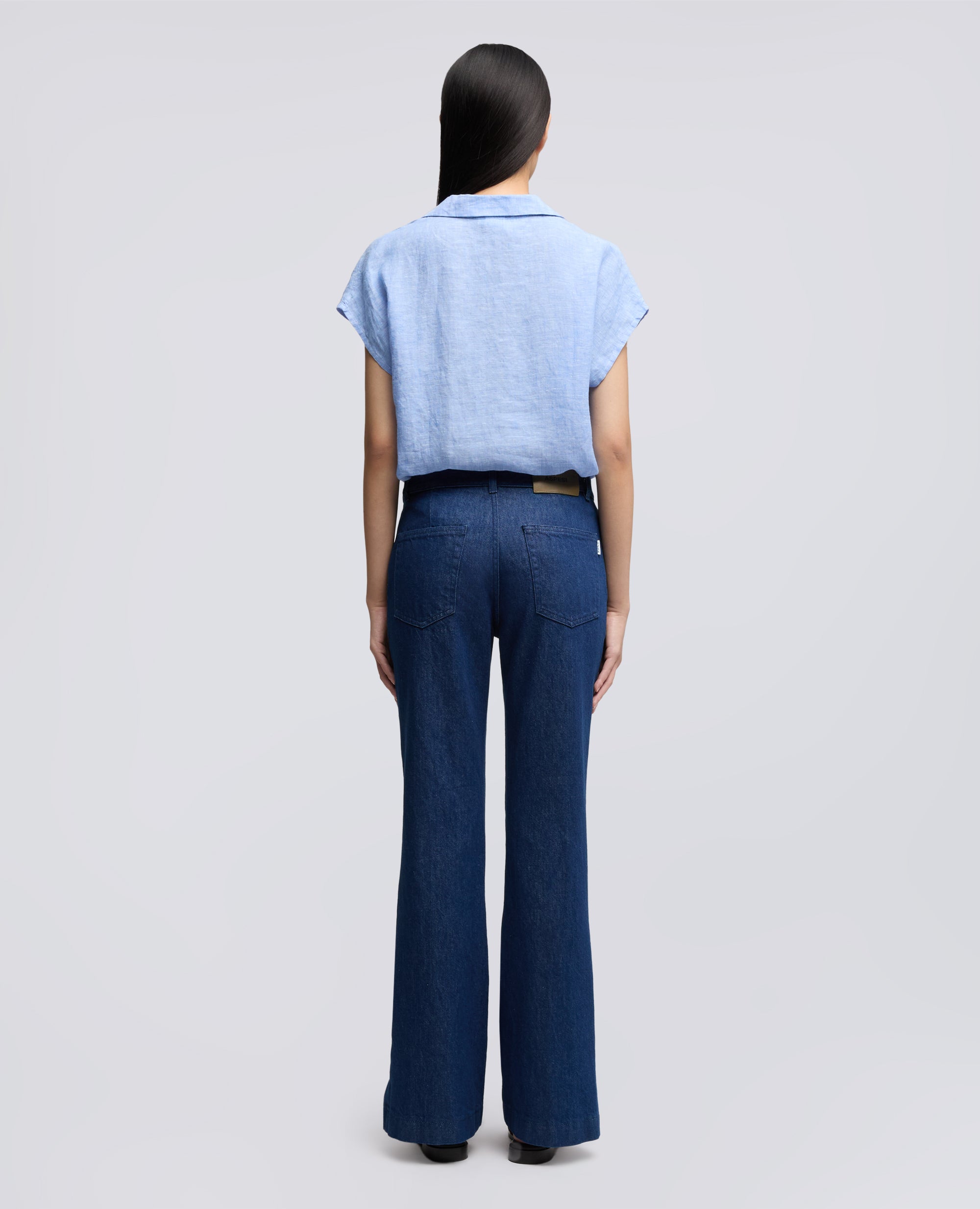 DENIMHOSEN, BAUMWOLL-TWILL UND LYOCELL - BLU - ASPESI