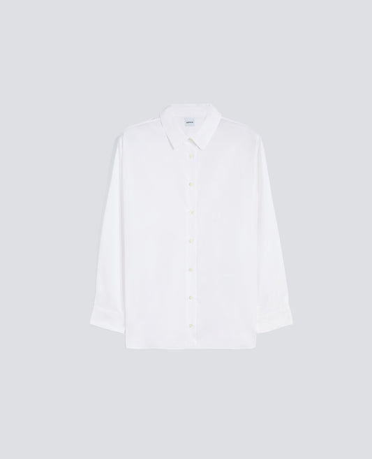CAMISA DE ALGODON POPELINA - BIANCO - ASPESI