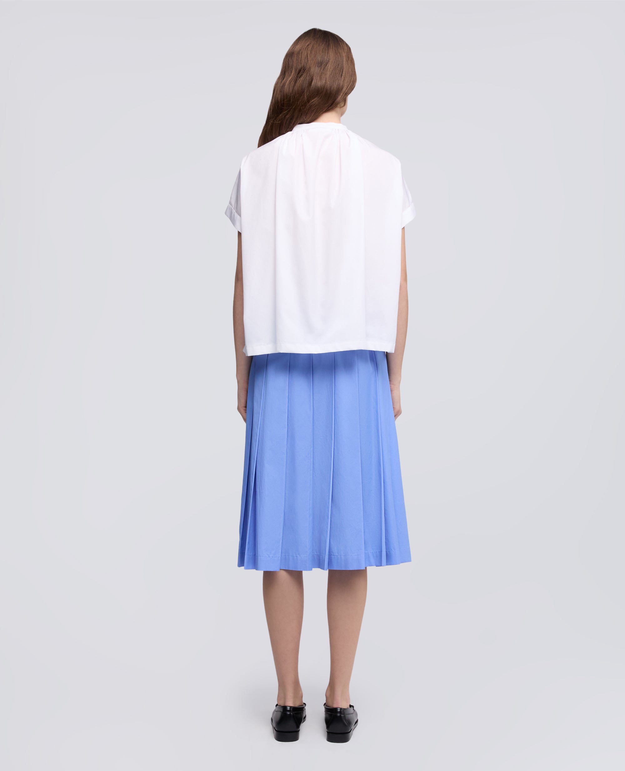 COTTON POPLIN SHIRT - WHITE - ASPESI