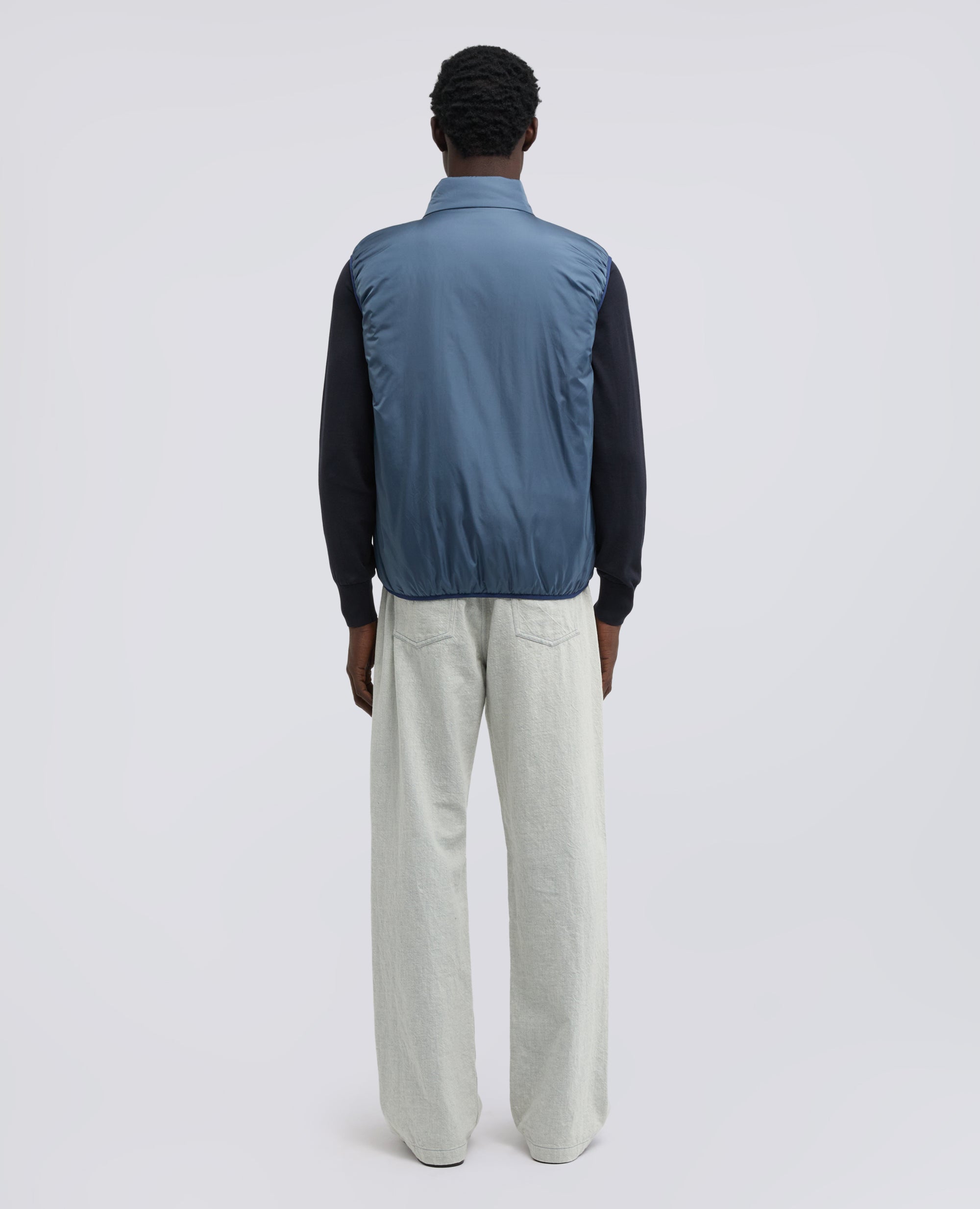 CHALECO DE NYLON JIL - AZUL - ASPESI