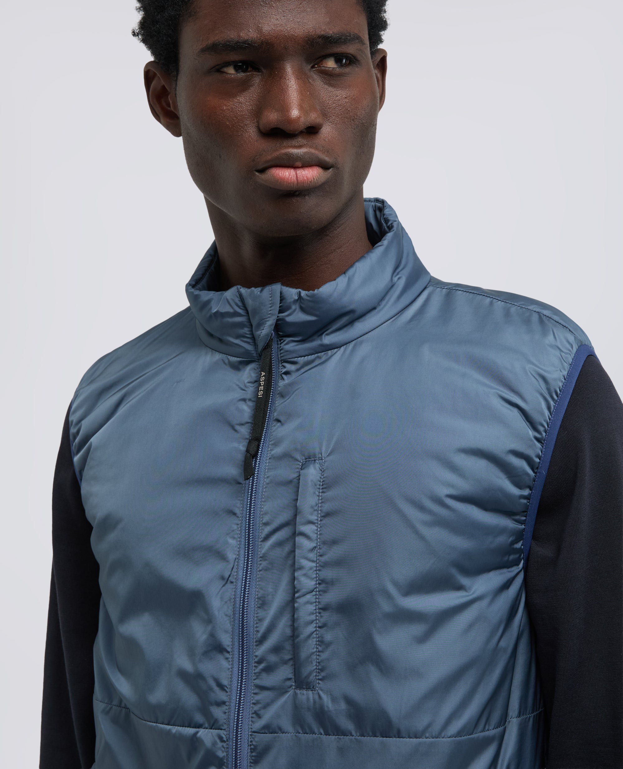 CHALECO DE NYLON JIL - AZUL - ASPESI