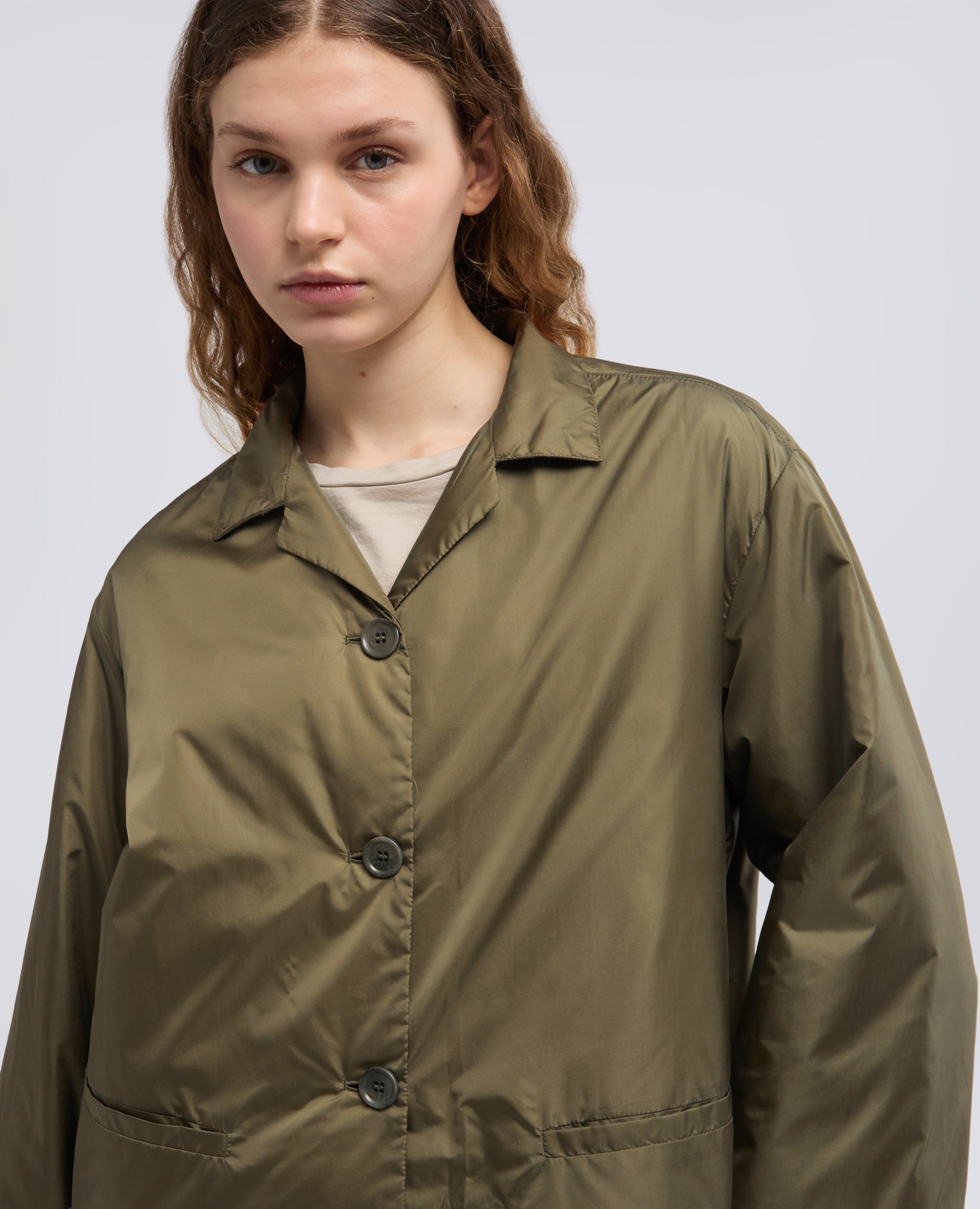 CHAQUETA DE NYLON - VERDE - ASPESI
