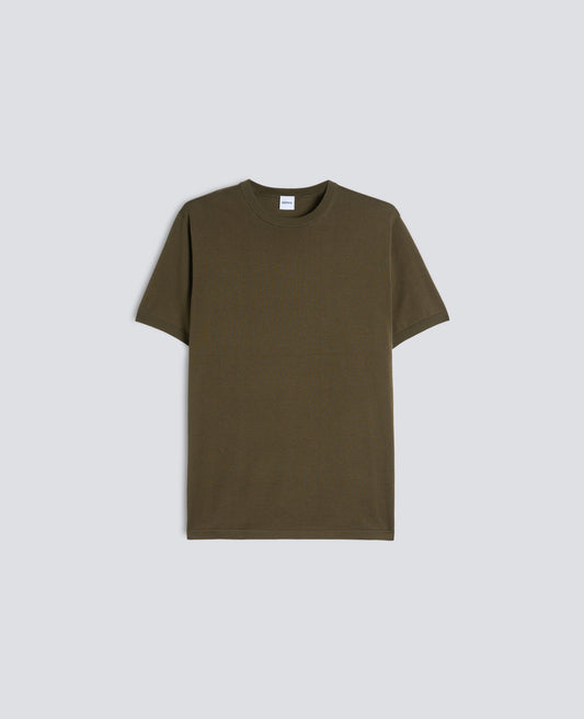 BAUMWOLL-T-SHIRT - VERDE - ASPESI