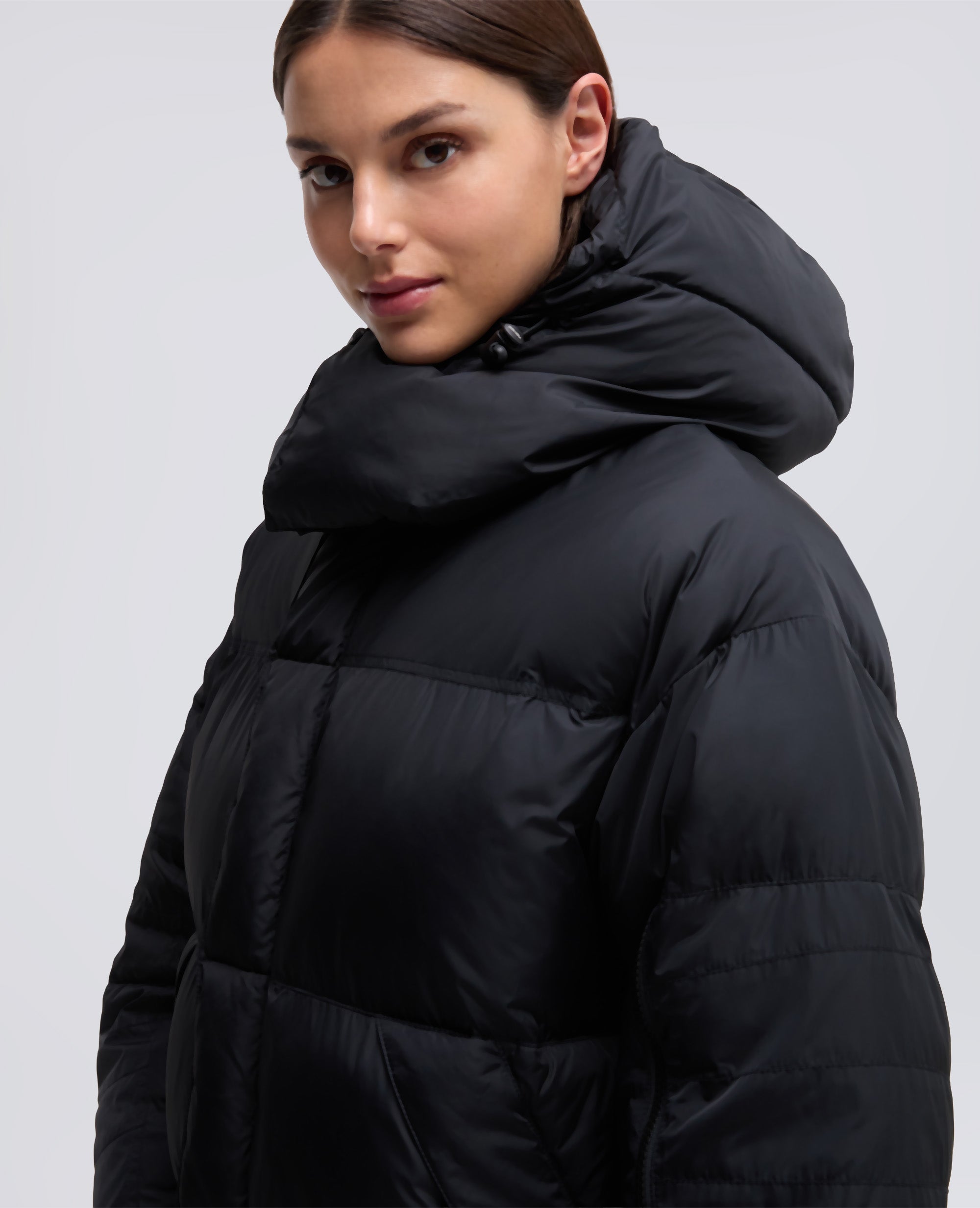 GIUBBOTTO PIUMINO PINGUINO IN NYLON RICICLATO - NERO - ASPESI