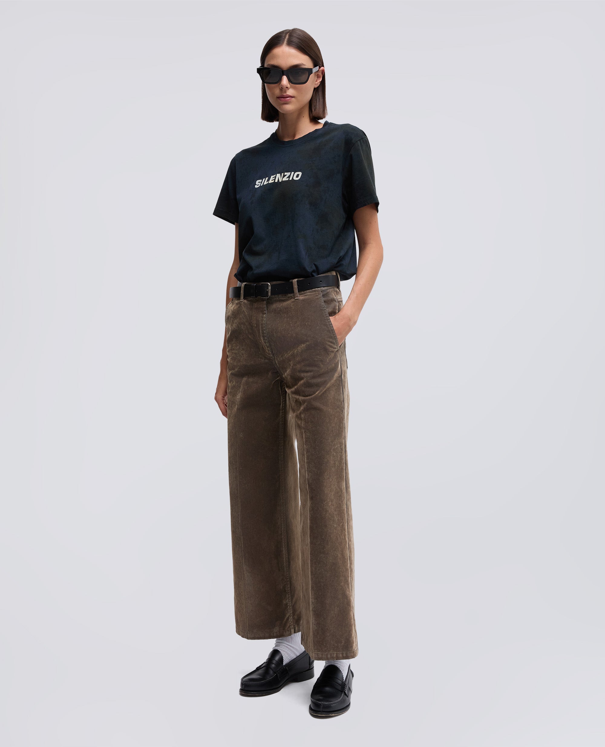 TSHIRT SILENZIO IN JERSEY - MULTICOLOR - ASPESI