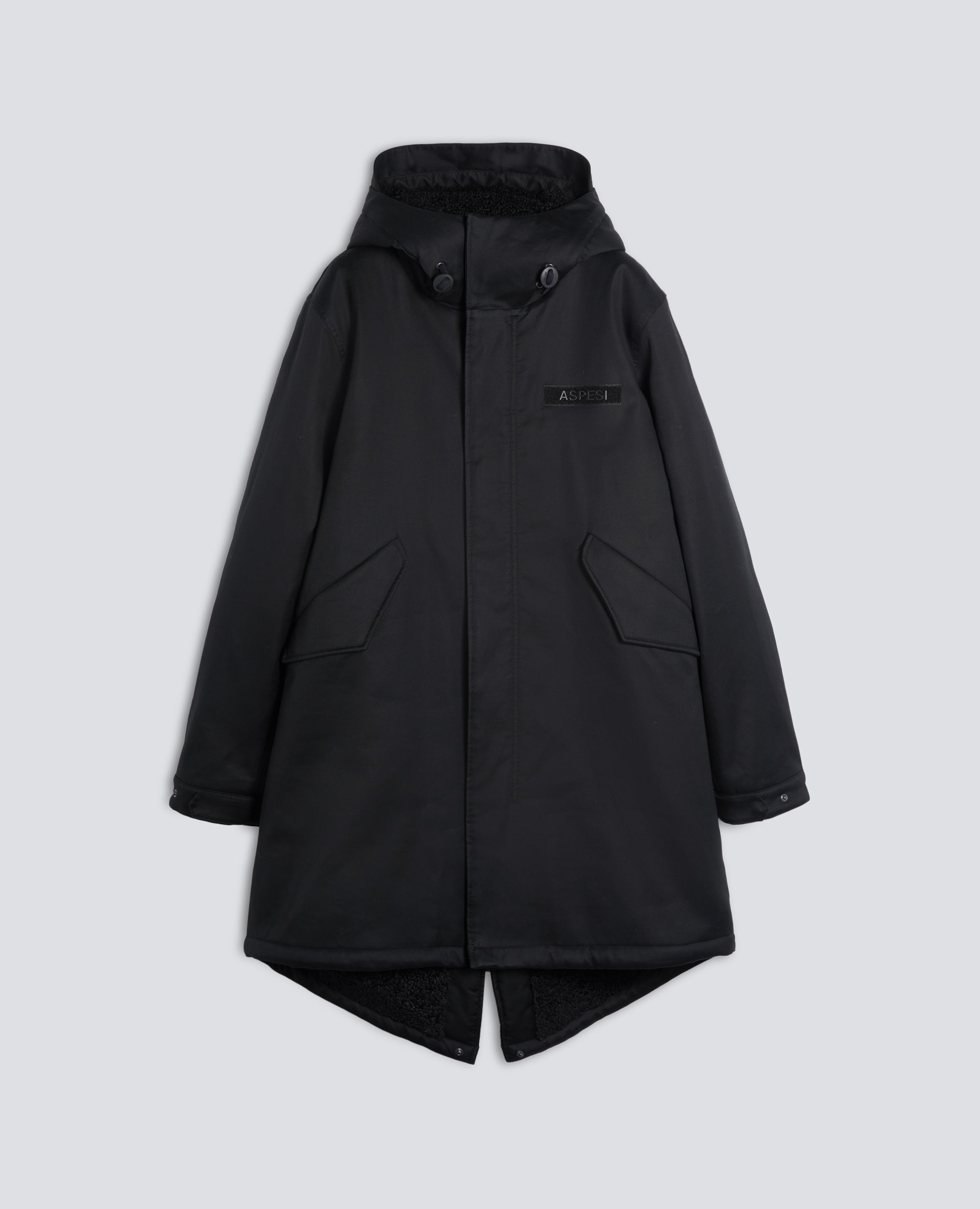 PARKA M51 IN COTONE FODERATO - BLU - ASPESI