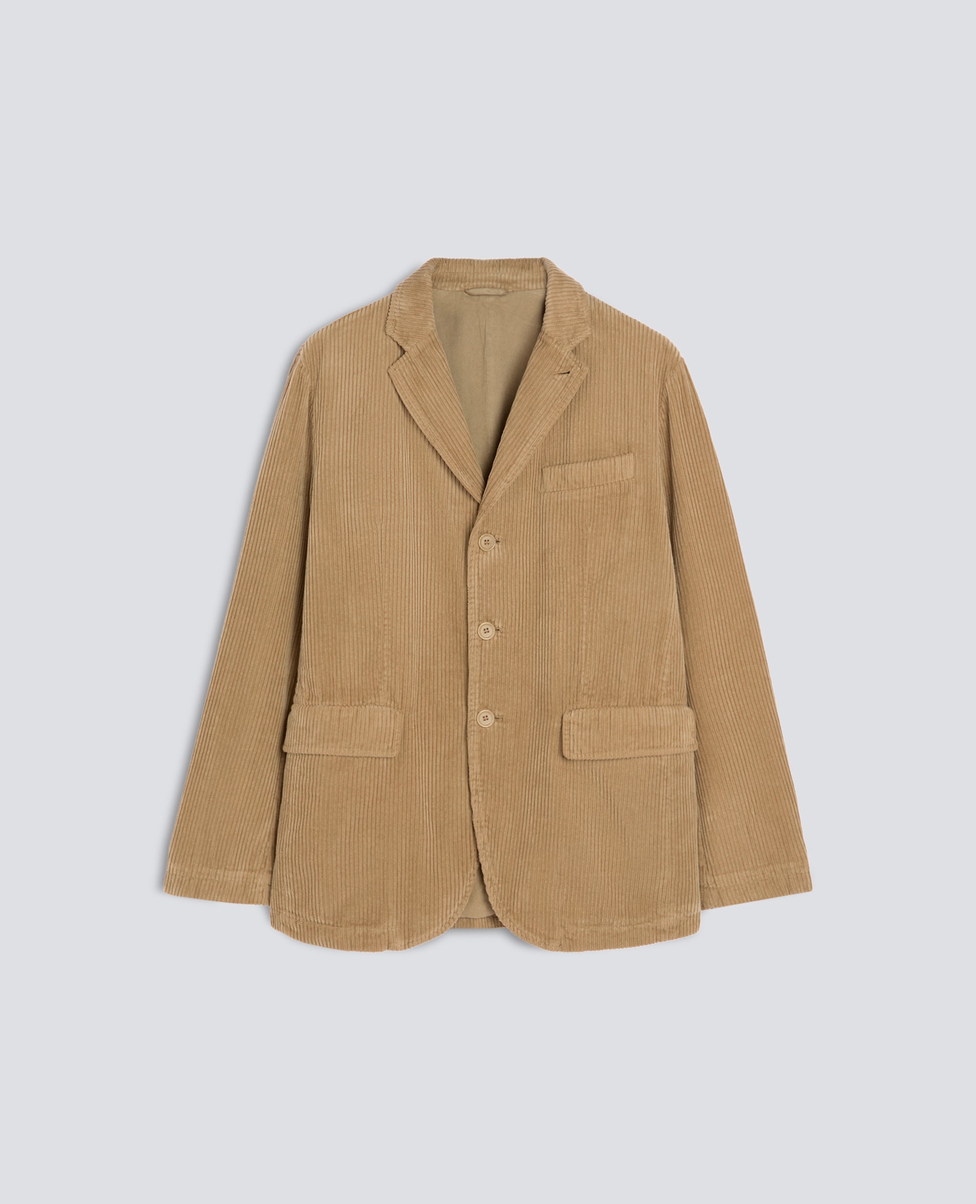 GIACCA IN VELLUTO A COSTE - BEIGE - ASPESI
