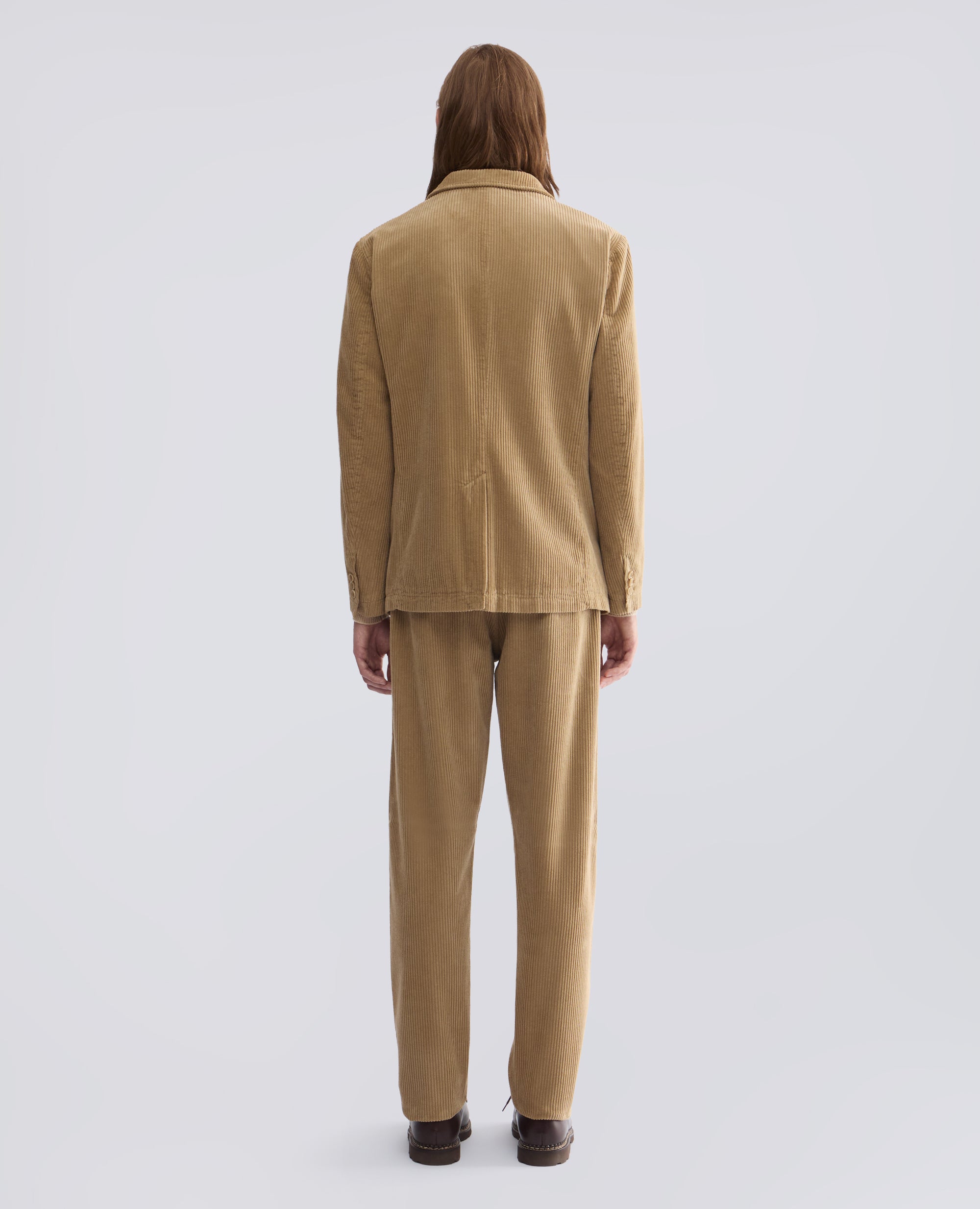 GIACCA IN VELLUTO A COSTE - BEIGE - ASPESI