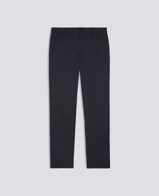 VIRGIN WOOL GABARDINE CHINO TROUSERS - BLUE - ASPESI
