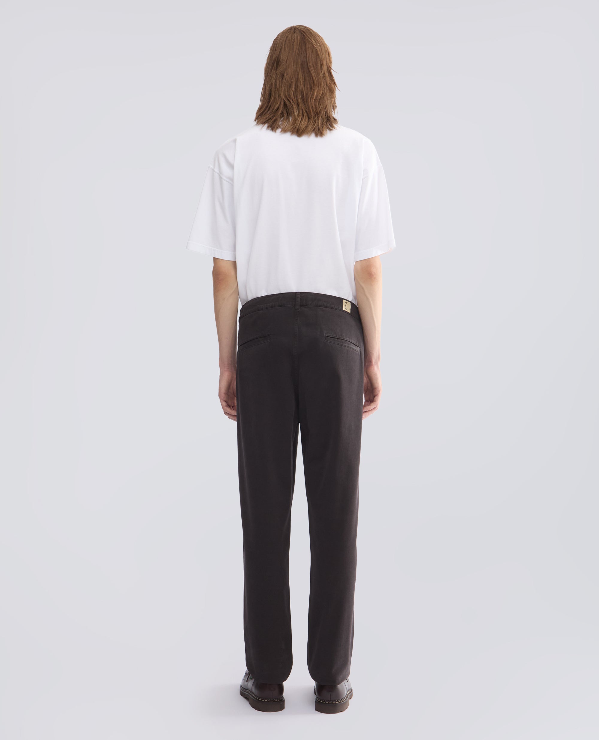 COTTON GABARDINE CHINOS - BROWN - ASPESI