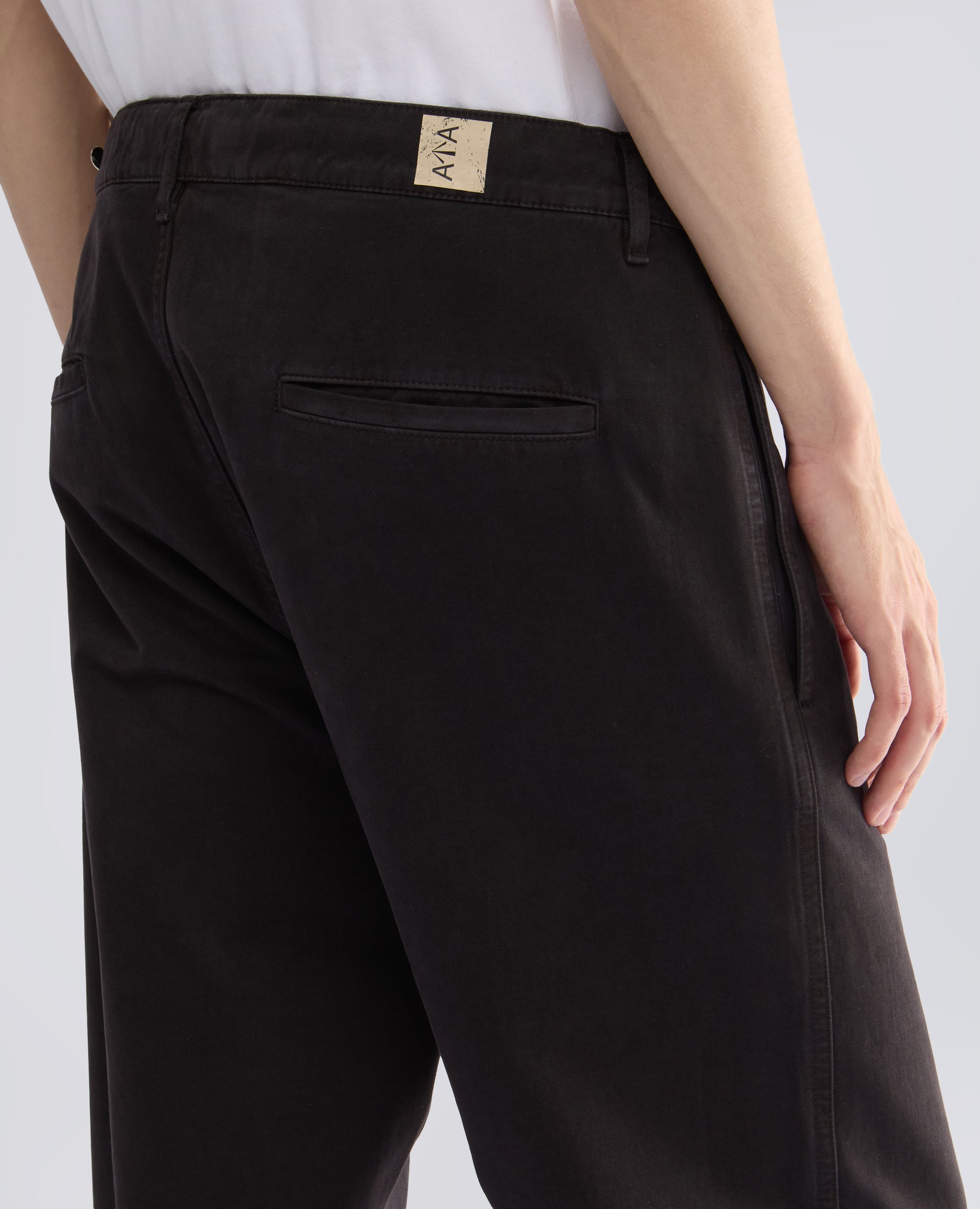 COTTON GABARDINE CHINOS - BROWN - ASPESI