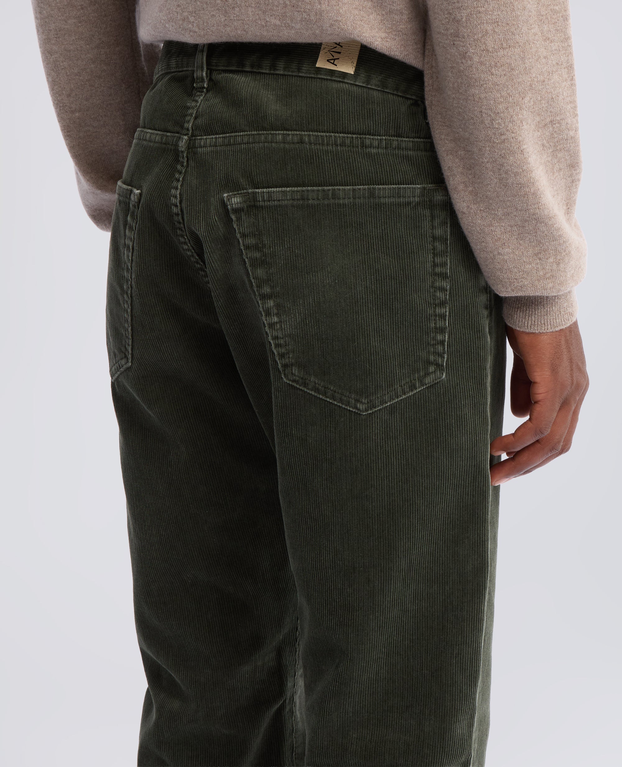 JEANS CINQUE TASCHE IN DENIM UOMO - VERDE - ASPESI