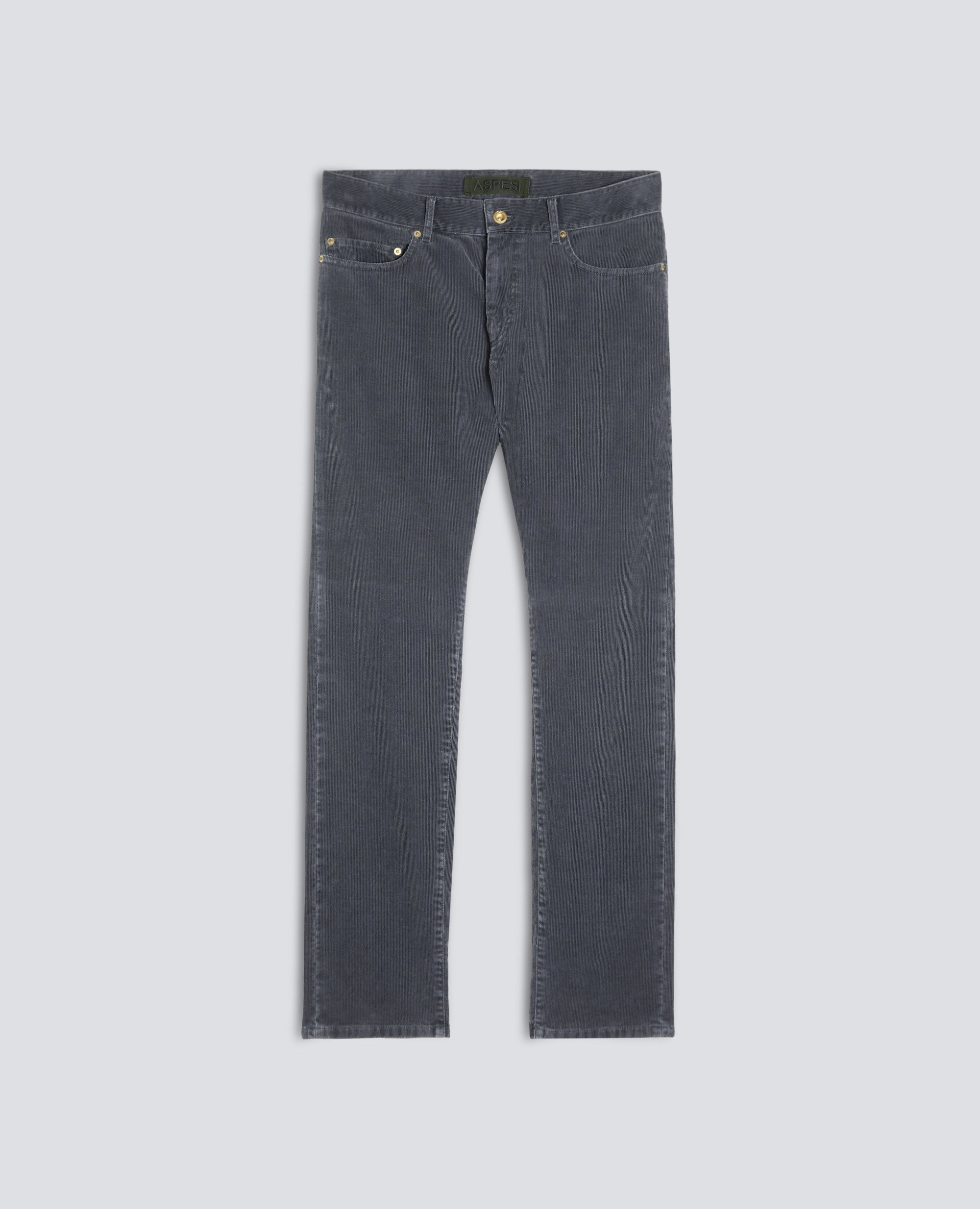 JEANS CINQUE TASCHE IN DENIM UOMO - GRIGIO - ASPESI