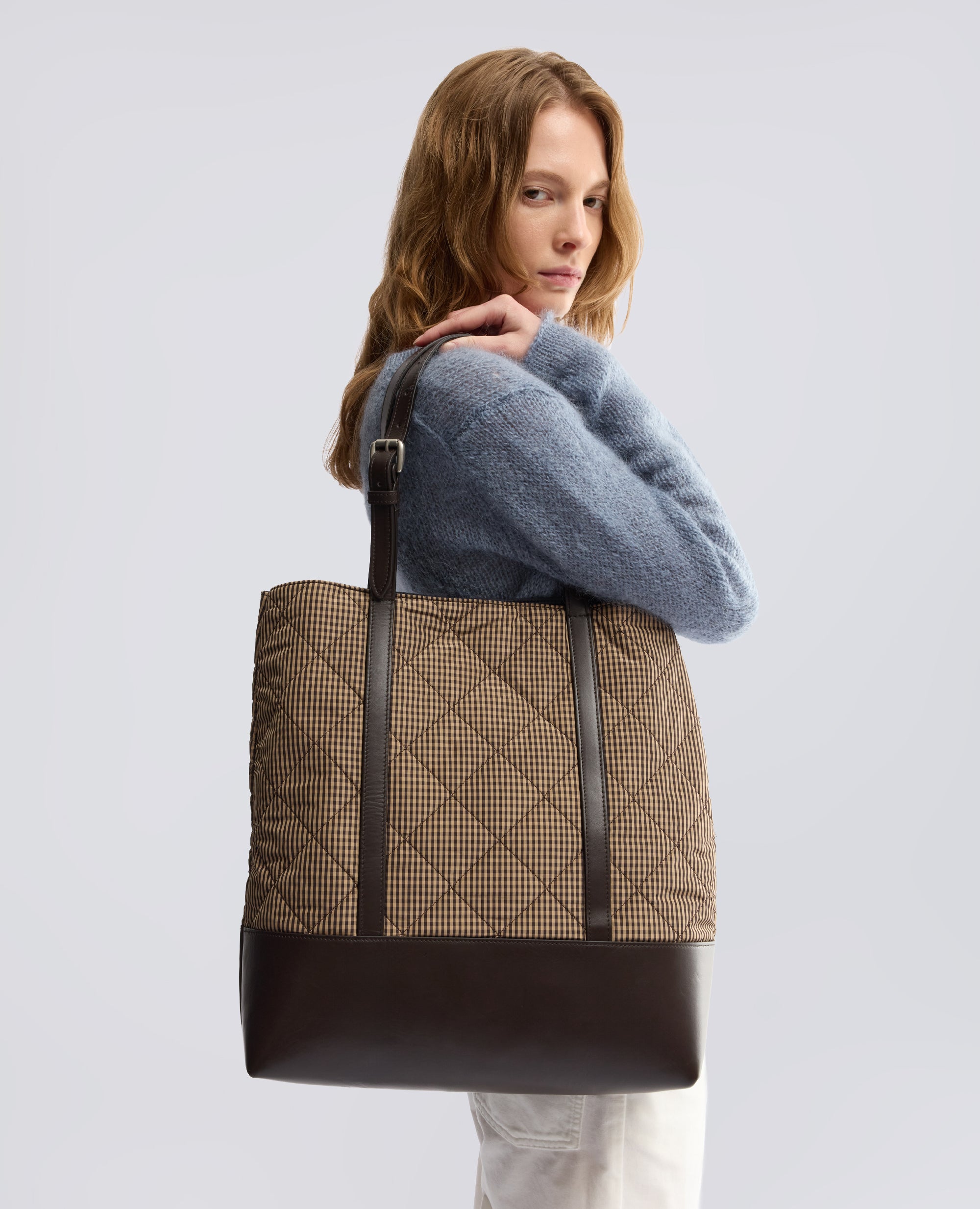 SAC MATELASSE EN TAFFETAS - MULTICOLEUR - ASPESI