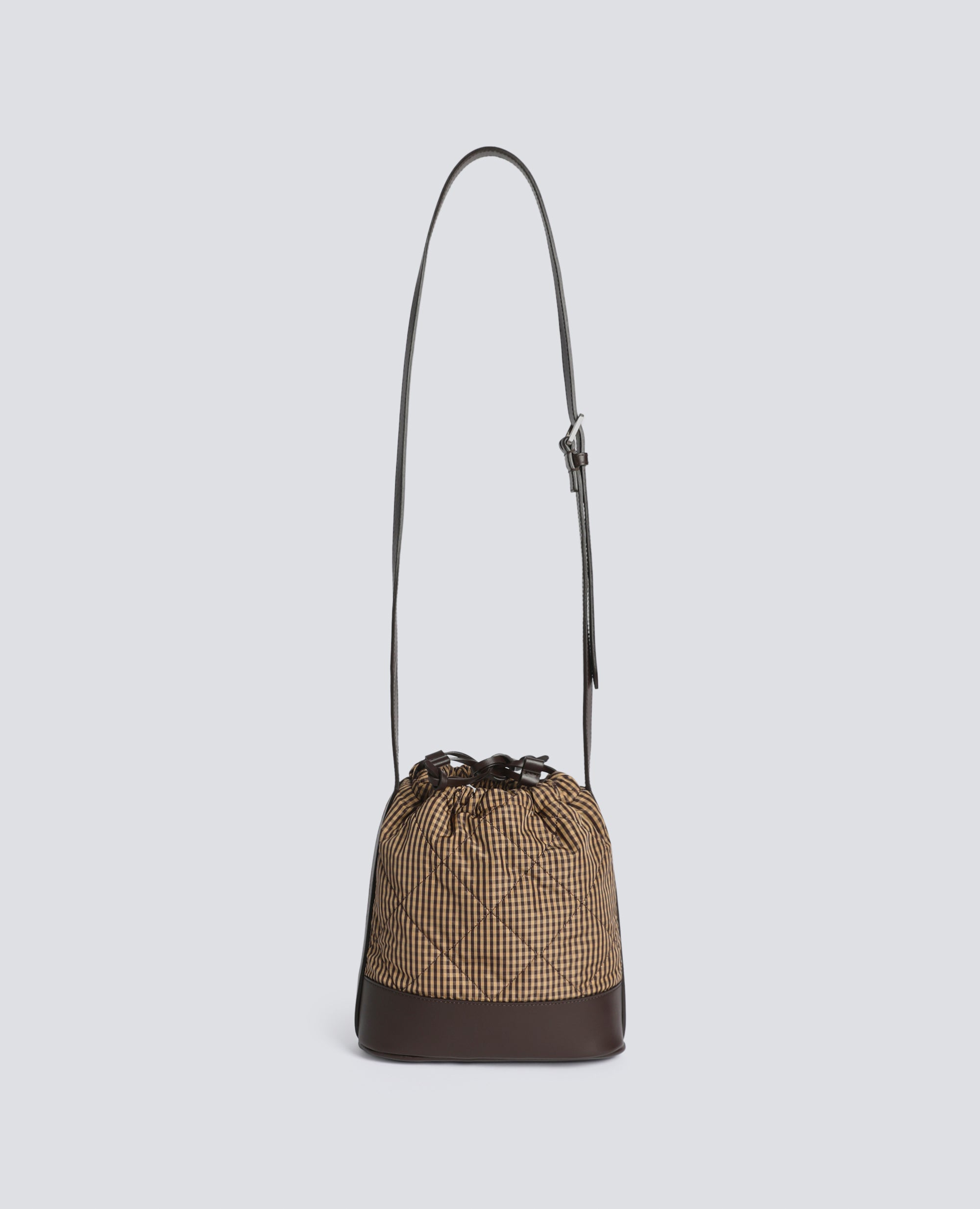 BORSA A SECCHIELLO TRAPUNTATA IN TAFFETAS - MULTICOLOR - ASPESI