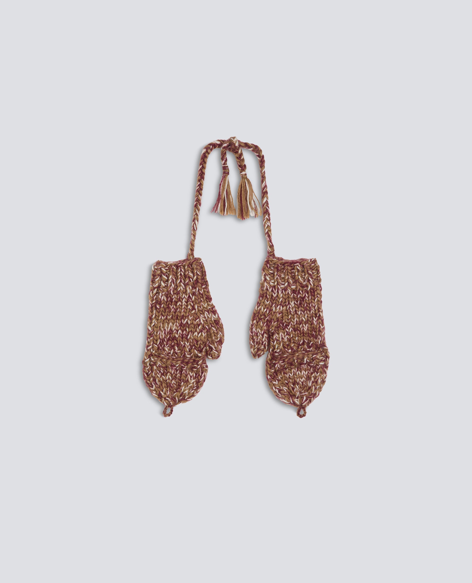 MOFFOLE FATTE A MANO IN LANA VERGINE E MOHAIR - BEIGE - ASPESI