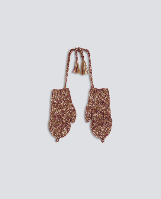MOFFOLE FATTE A MANO IN LANA VERGINE E MOHAIR - BEIGE - ASPESI