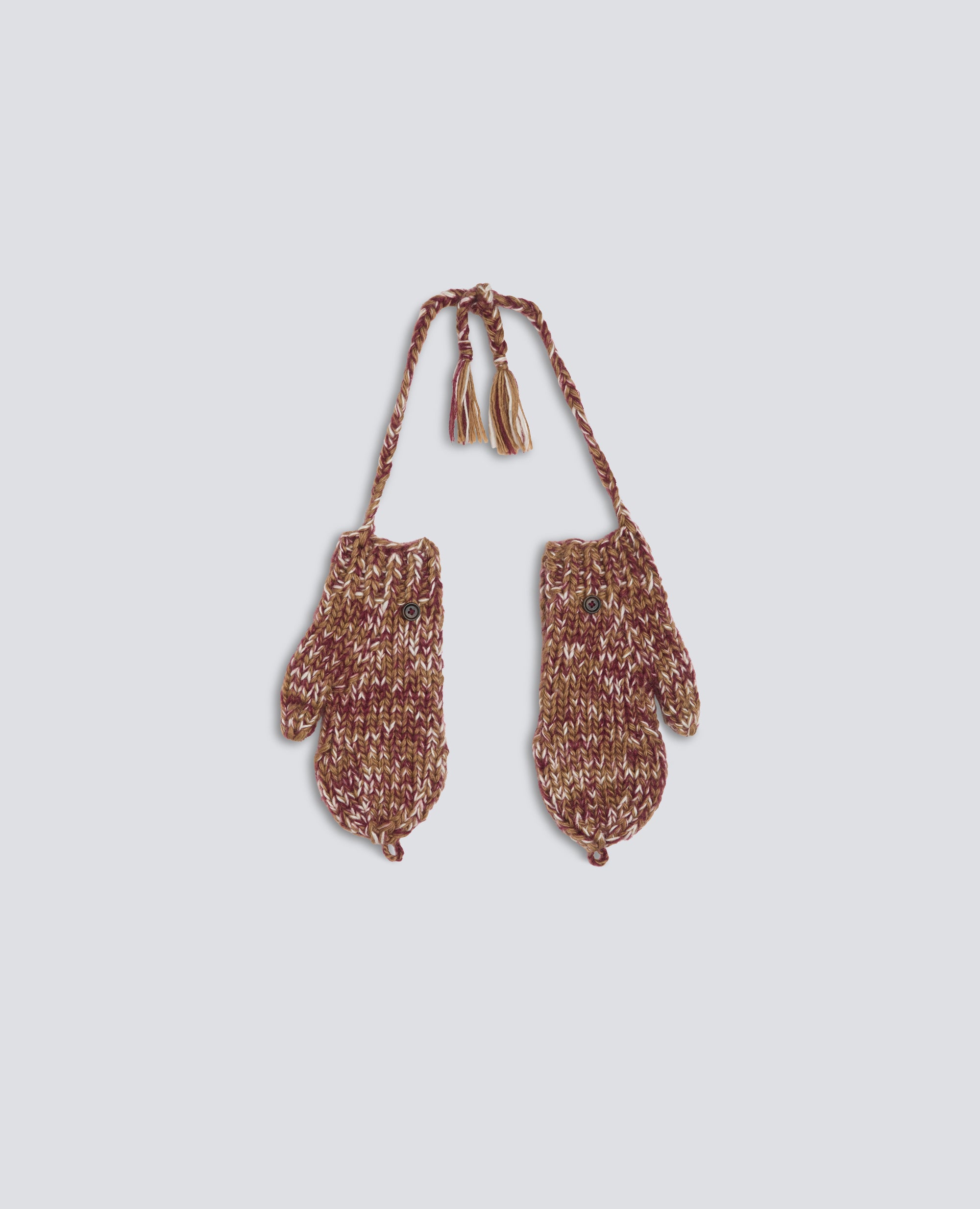 MOFFOLE FATTE A MANO IN LANA VERGINE E MOHAIR - BEIGE - ASPESI