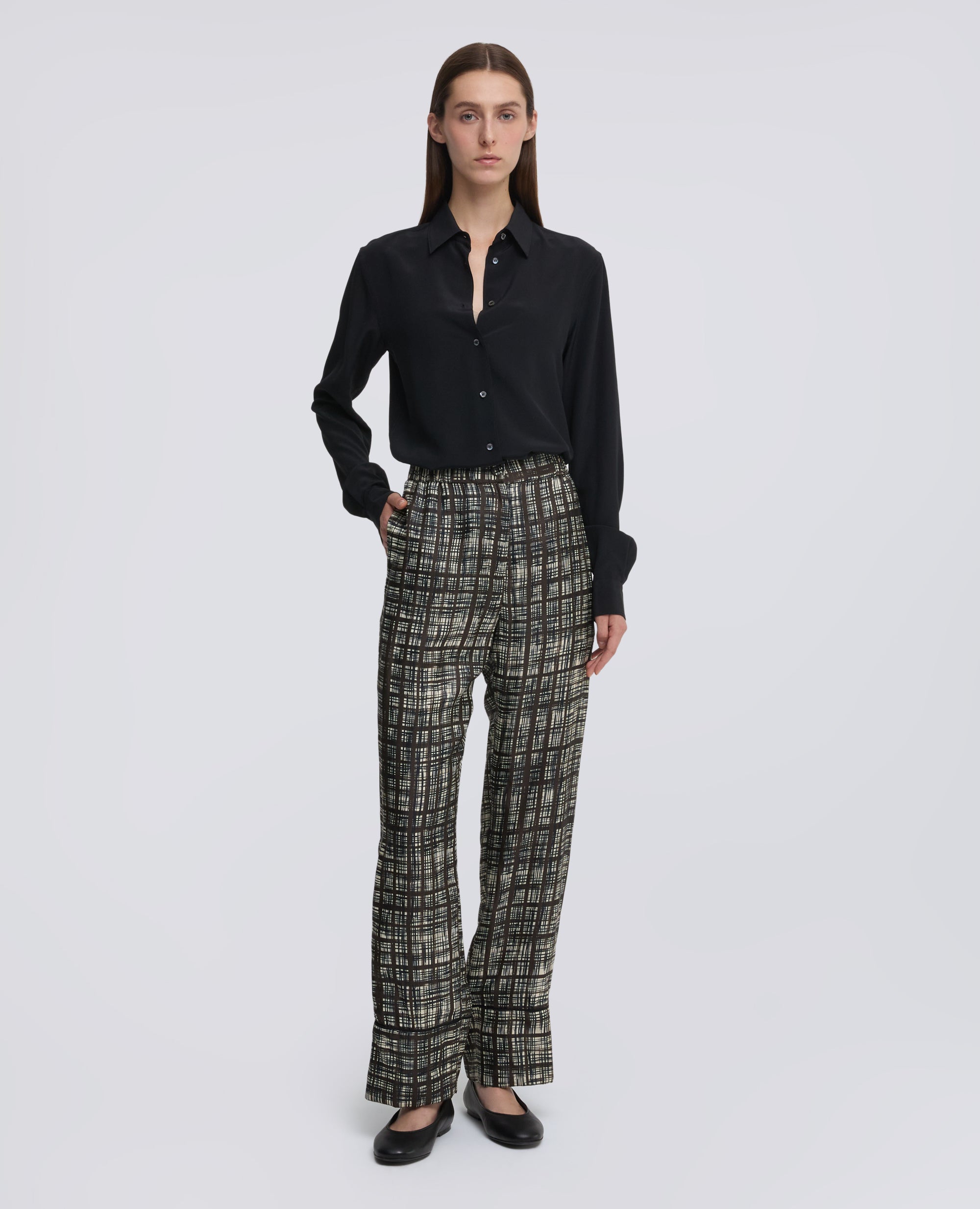 PANTALONE CON STAMPA GRAFICA - MULTICOLOR - ASPESI
