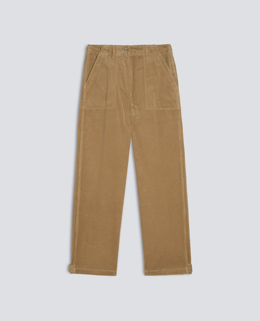 HOSE AUS CORDSAMT - BEIGE - ASPESI