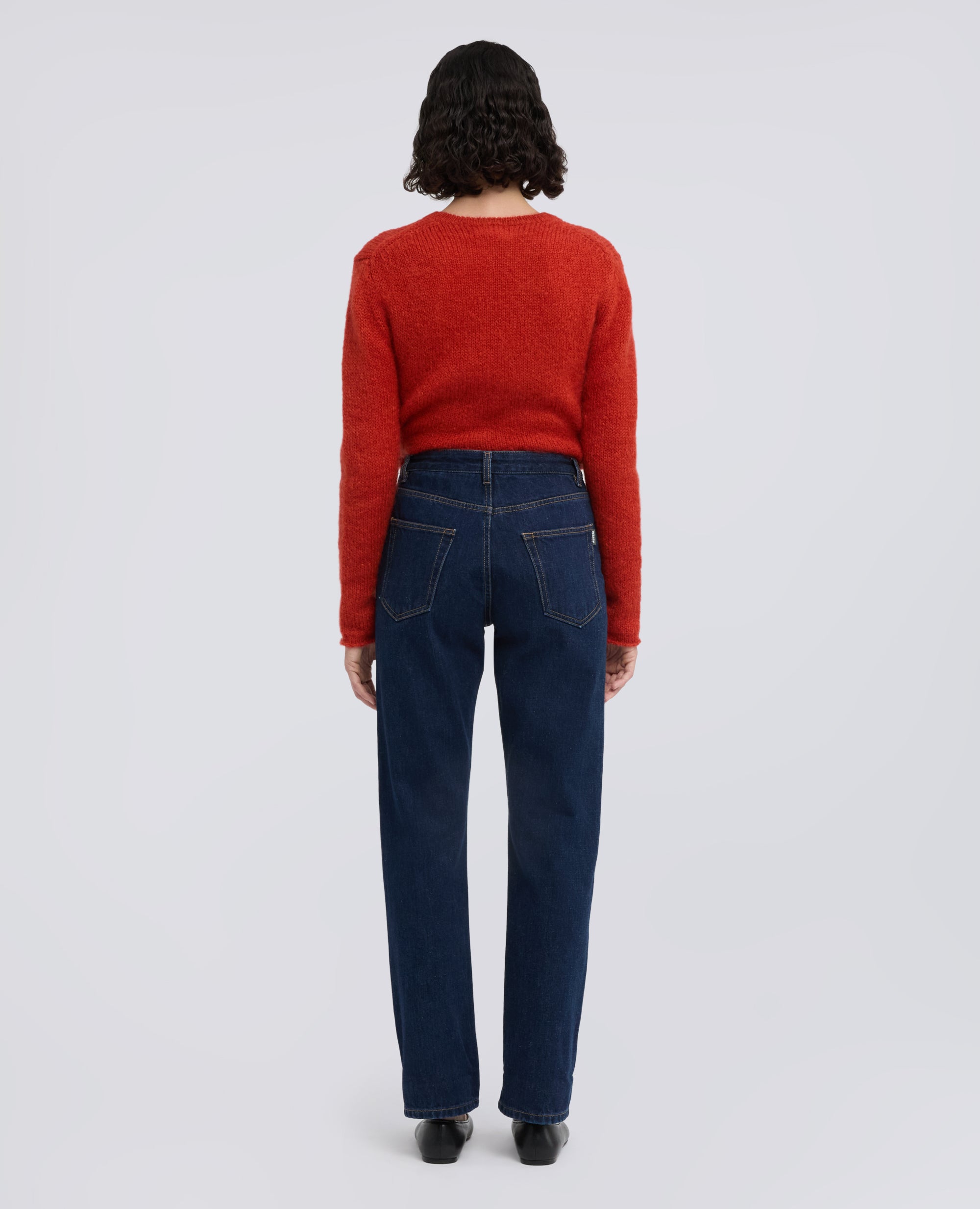 HOSE AUS BAUMWOLL-DENIM - BLU - ASPESI