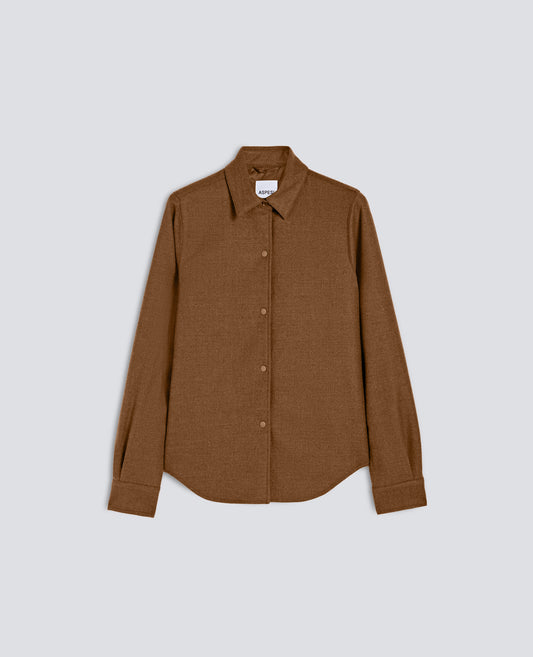 GIACCA CAMICIA GLUE - MARRONE - ASPESI