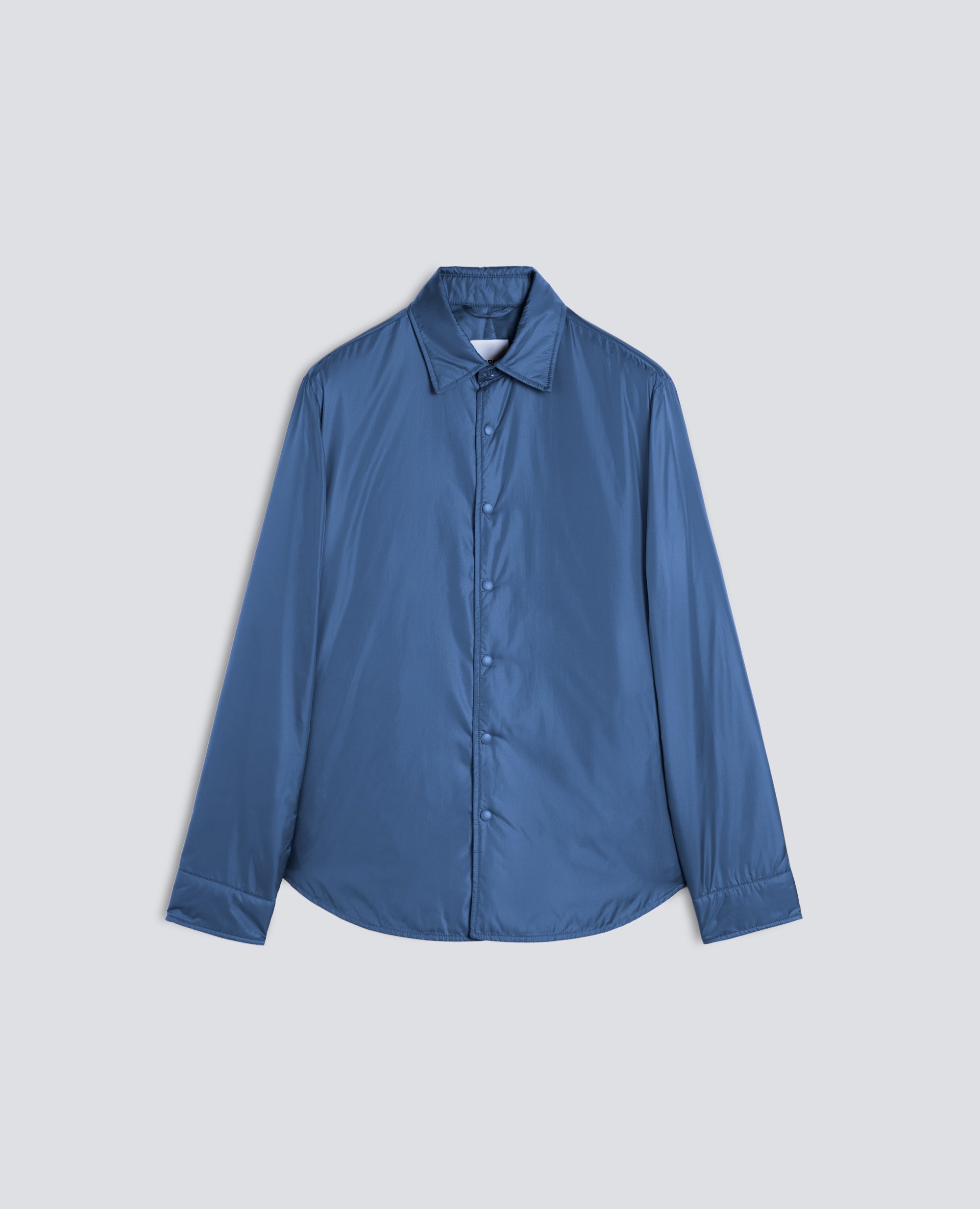 CAMICIA IN IN NYLON IMBOTTITA - BLU - ASPESI