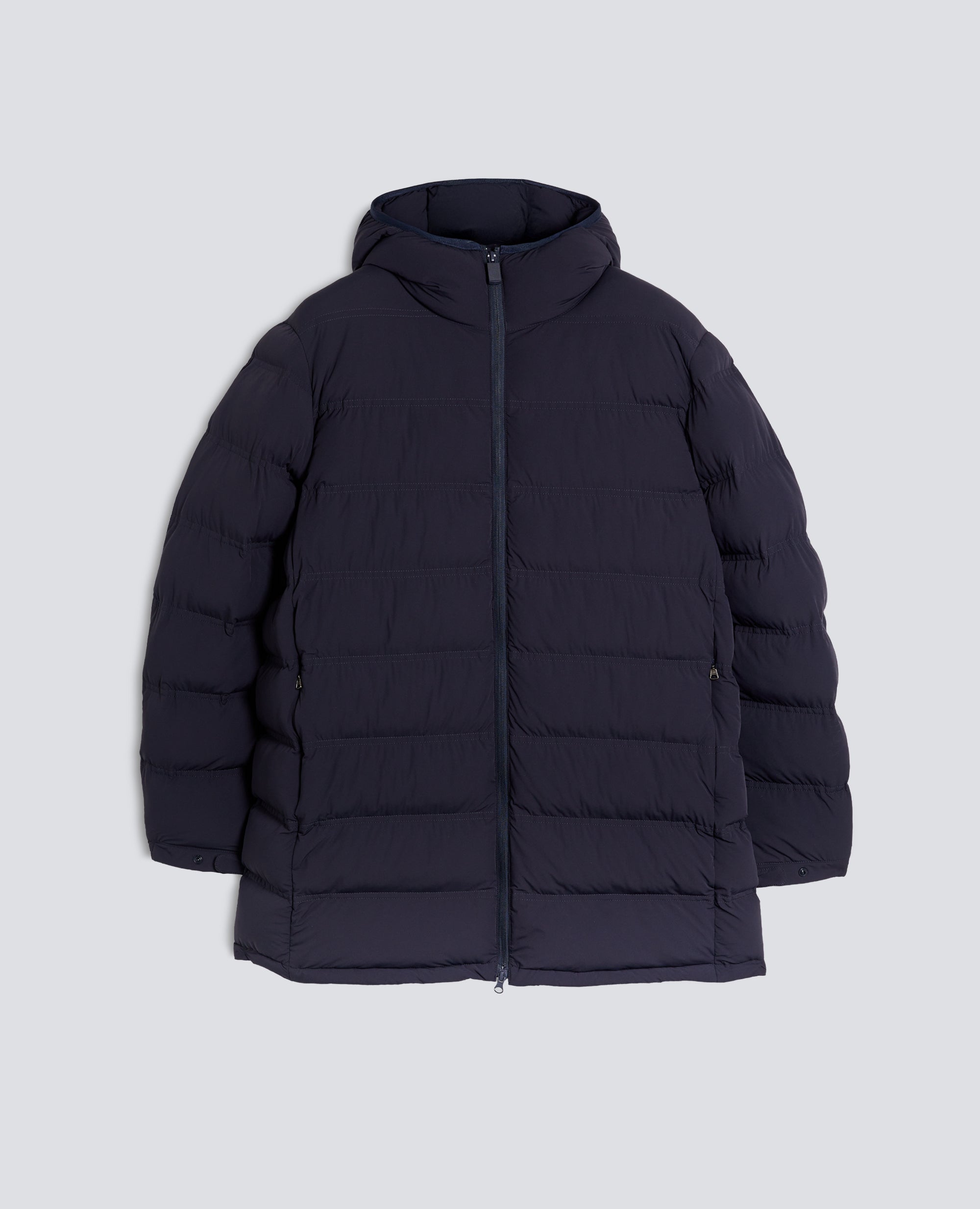 WATTIERTER PARKA AUS NYLON - BLAU - ASPESI