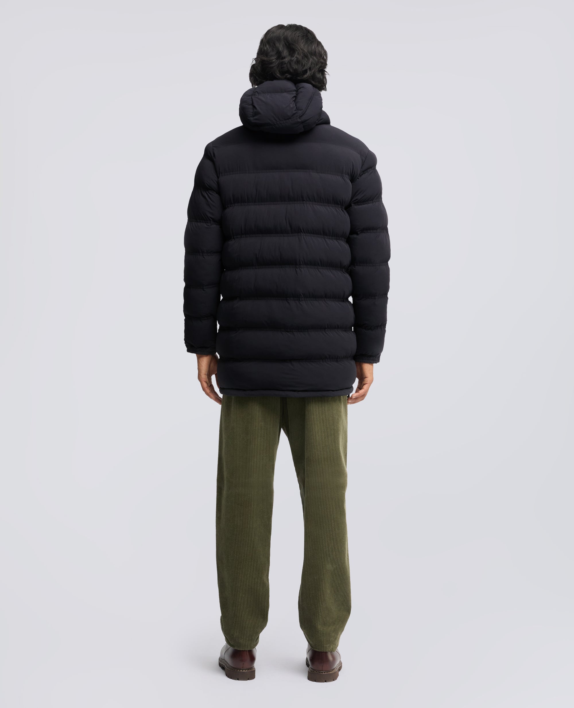 WATTIERTER PARKA AUS NYLON - BLAU - ASPESI