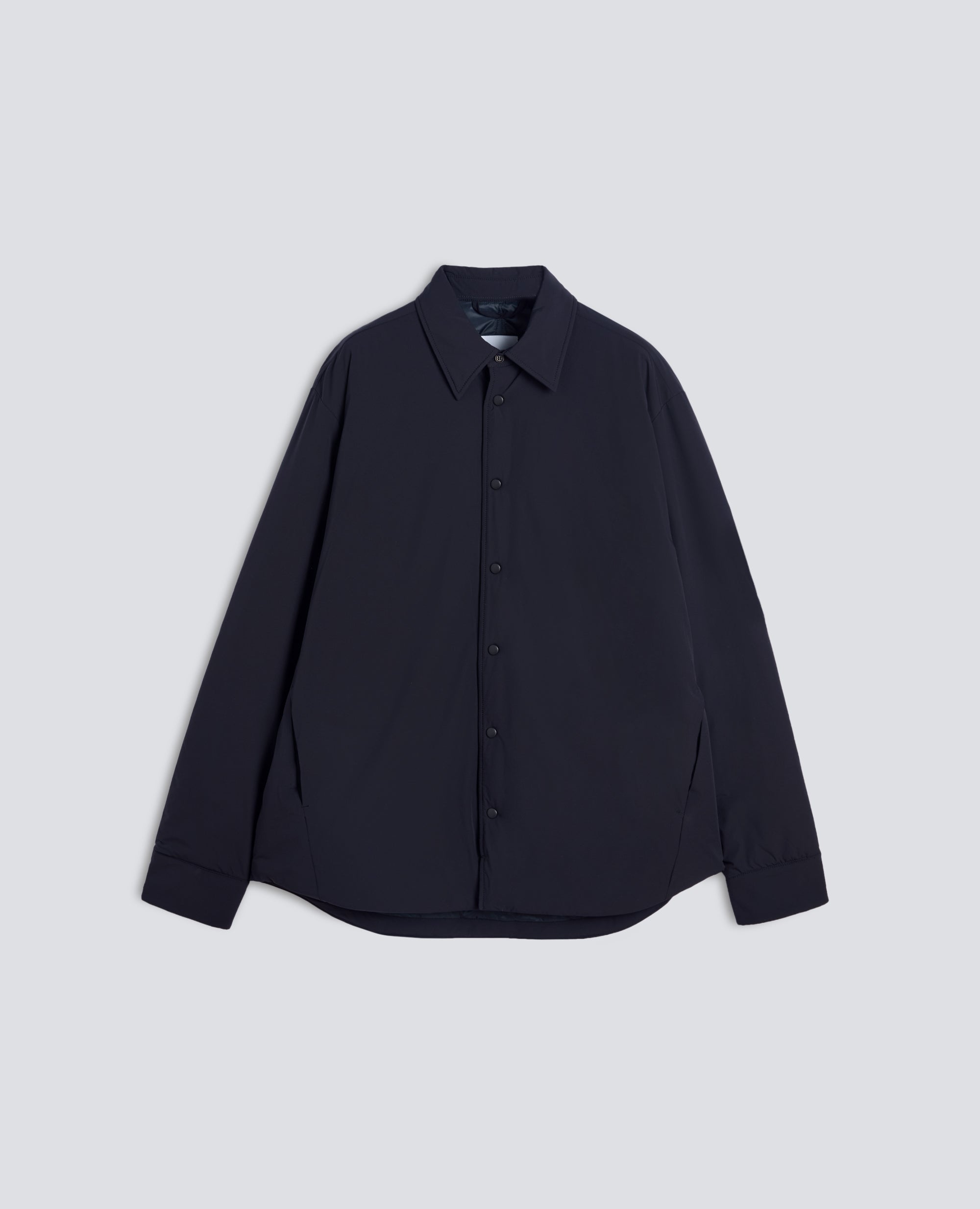 CAMICIA IN NYLON COMFORT IMBOTTITA - BLU - ASPESI