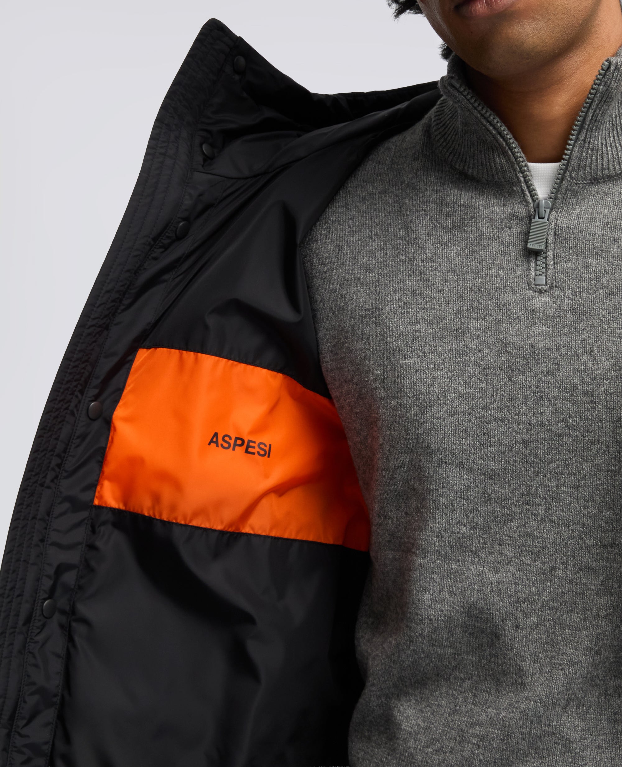 PARKA IN TAFFETA - NERO - ASPESI