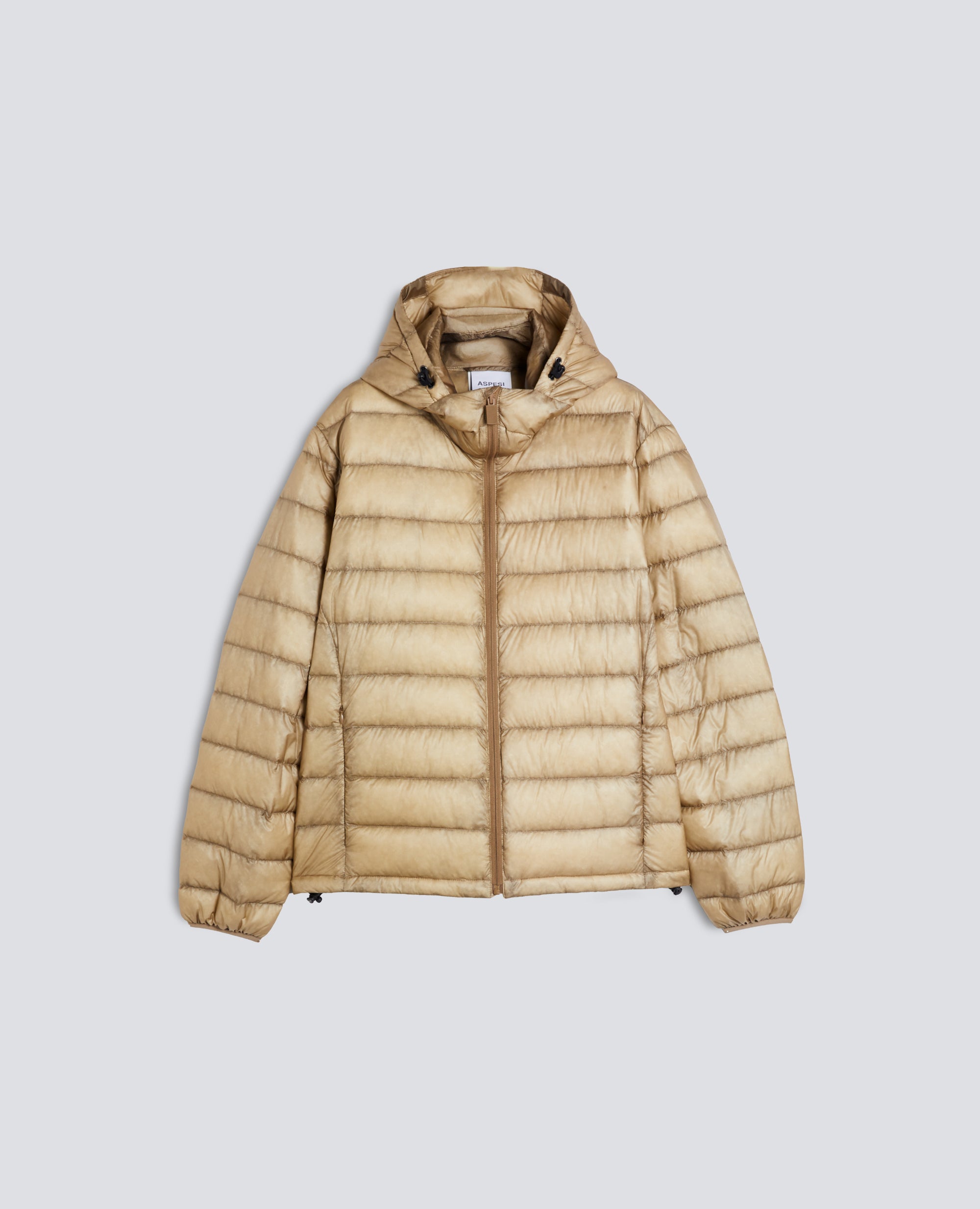 GIUBBOTTO IN NYLON IMBOTTITO - BEIGE - ASPESI