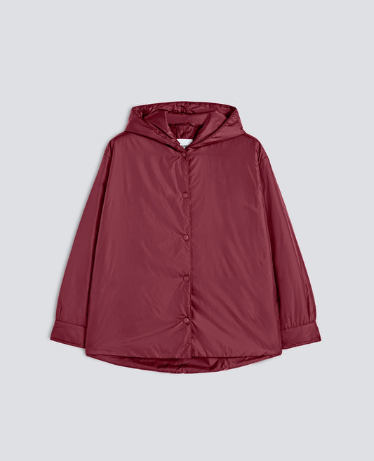THERMORE-PADDED NYLON JACKET - RED - ASPESI
