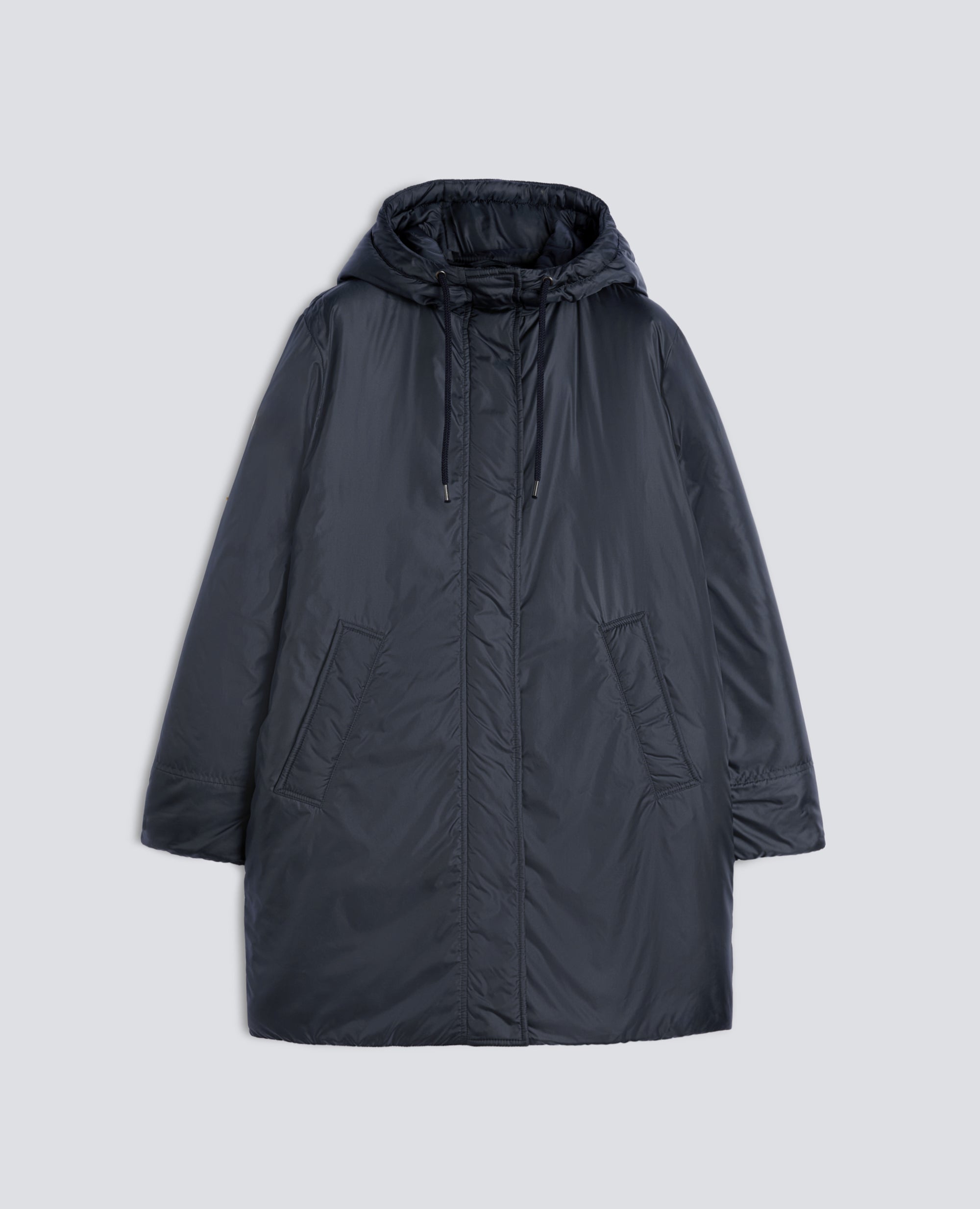 PARKA IN NYLON IMBOTTITO CON OVATTA - BLU - ASPESI