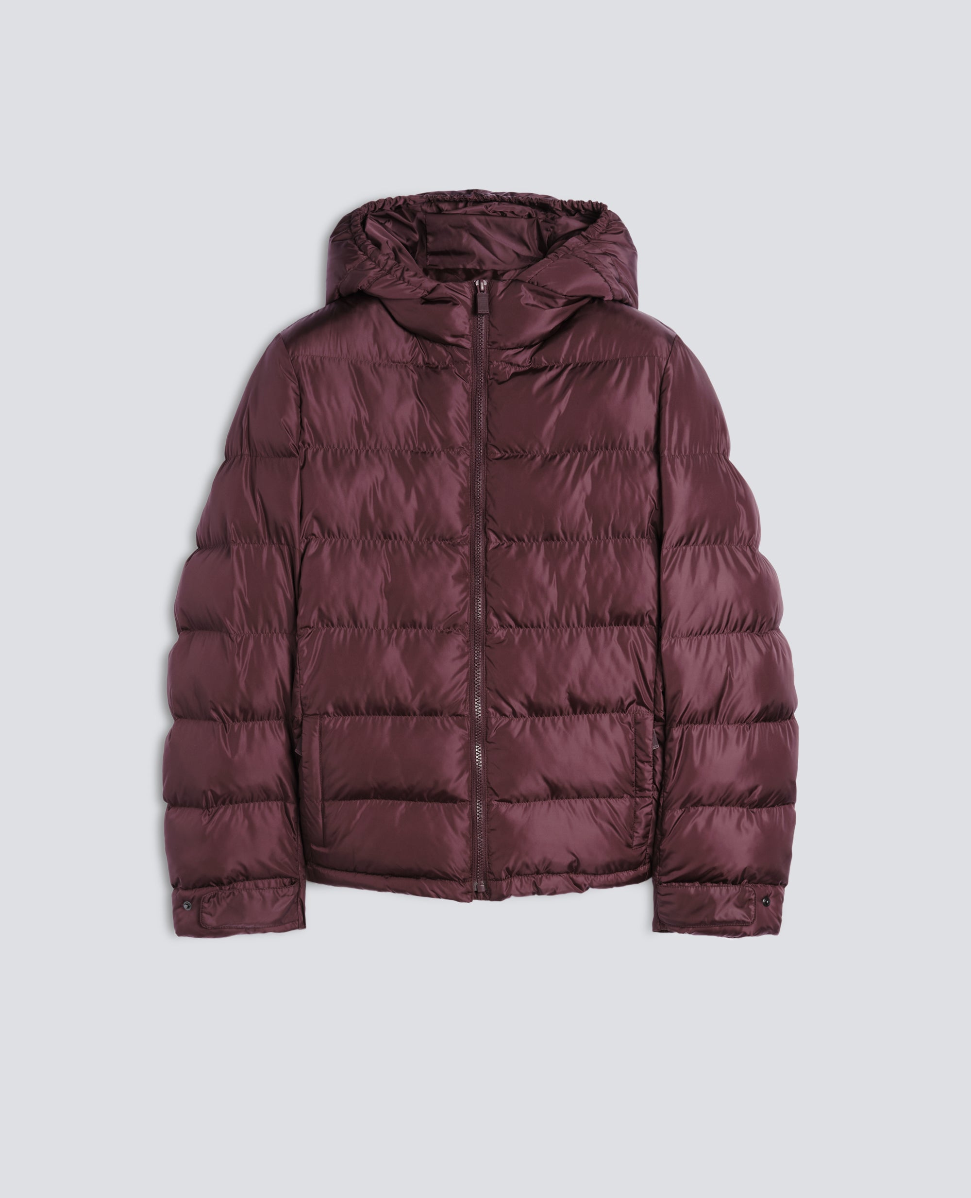QUILTED NYLON JACKET PADDED WITH WADDING - RED - ASPESI